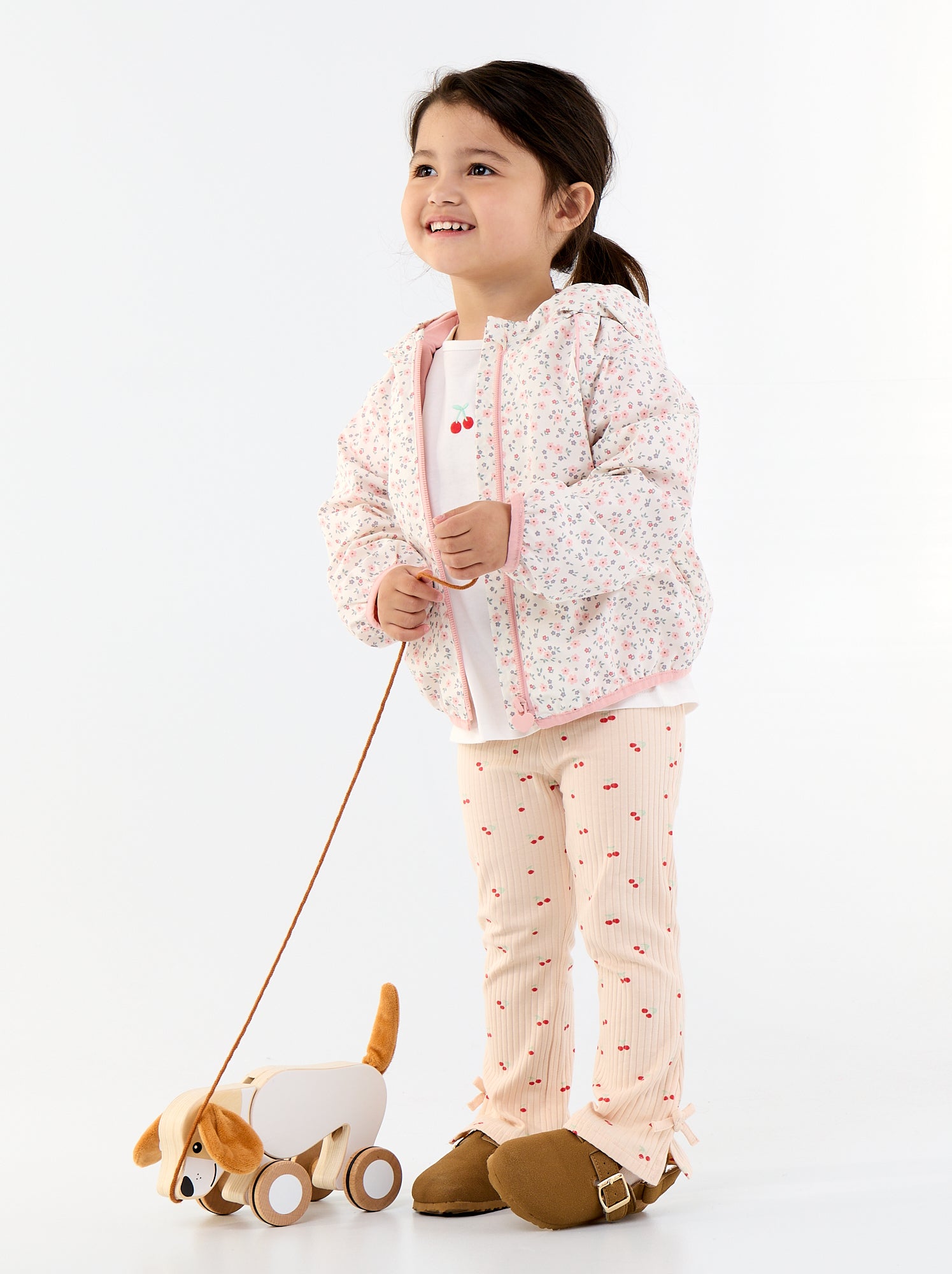 Ensemble 2 pièces T-shirt + legging - Rose (FXC75_3)