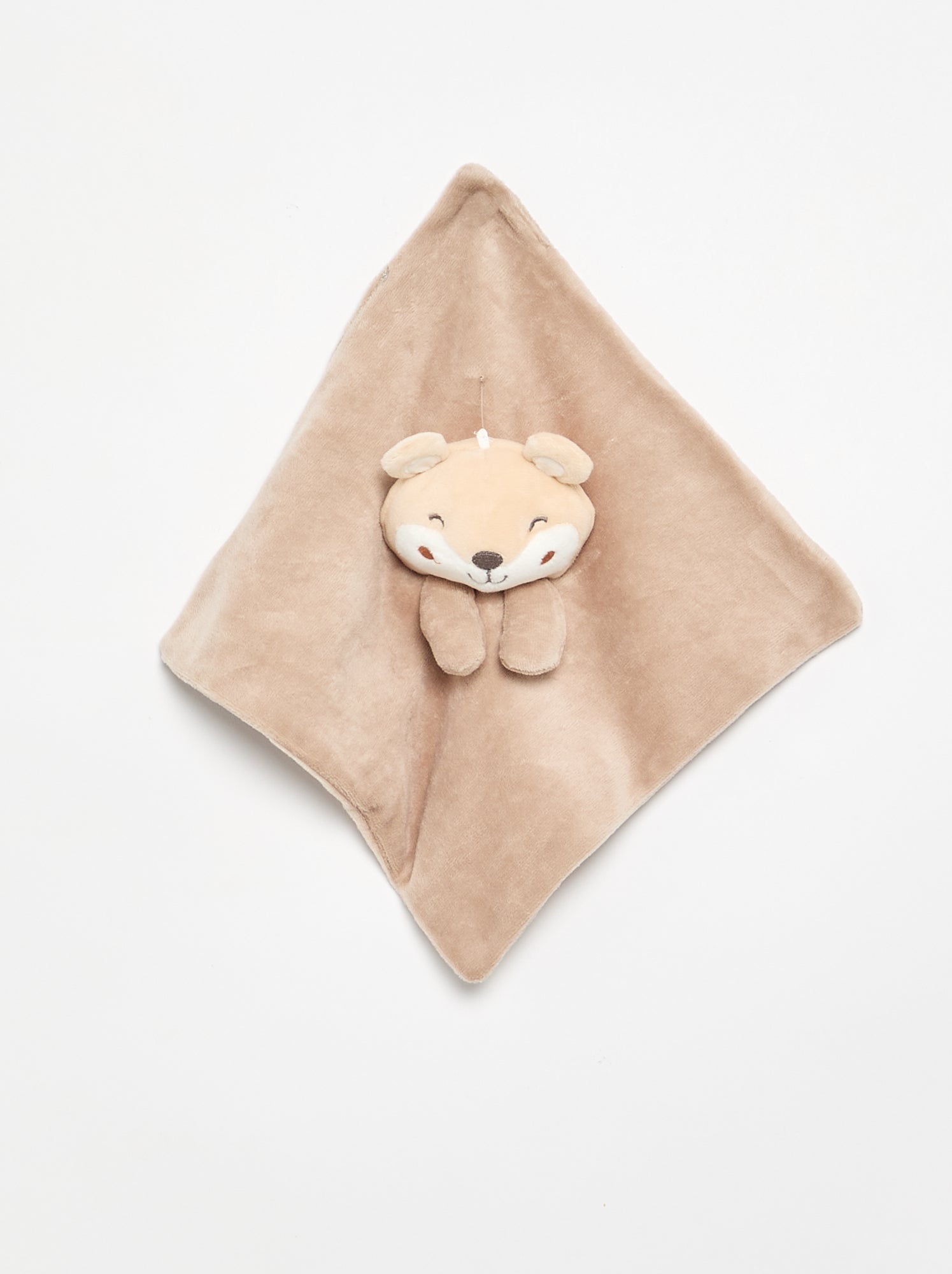 Ensemble 3 pièces 'Petit Béguin' - Body + pyjama + doudou - Beige