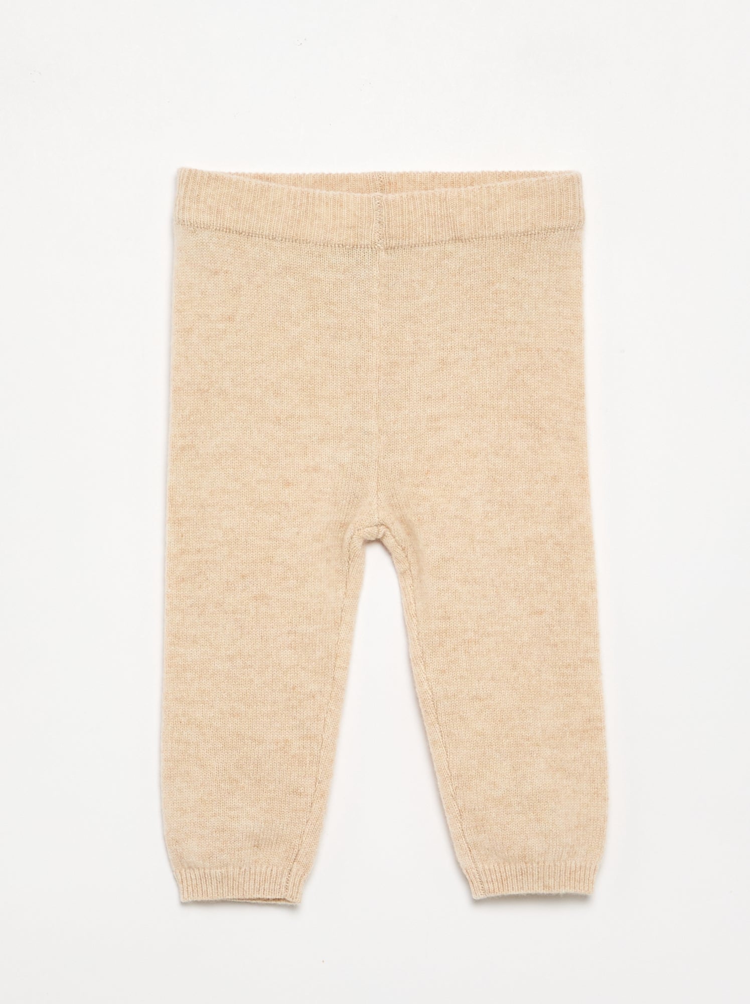 Ensemble 4 pièces en laine et cachemire - premium - Beige