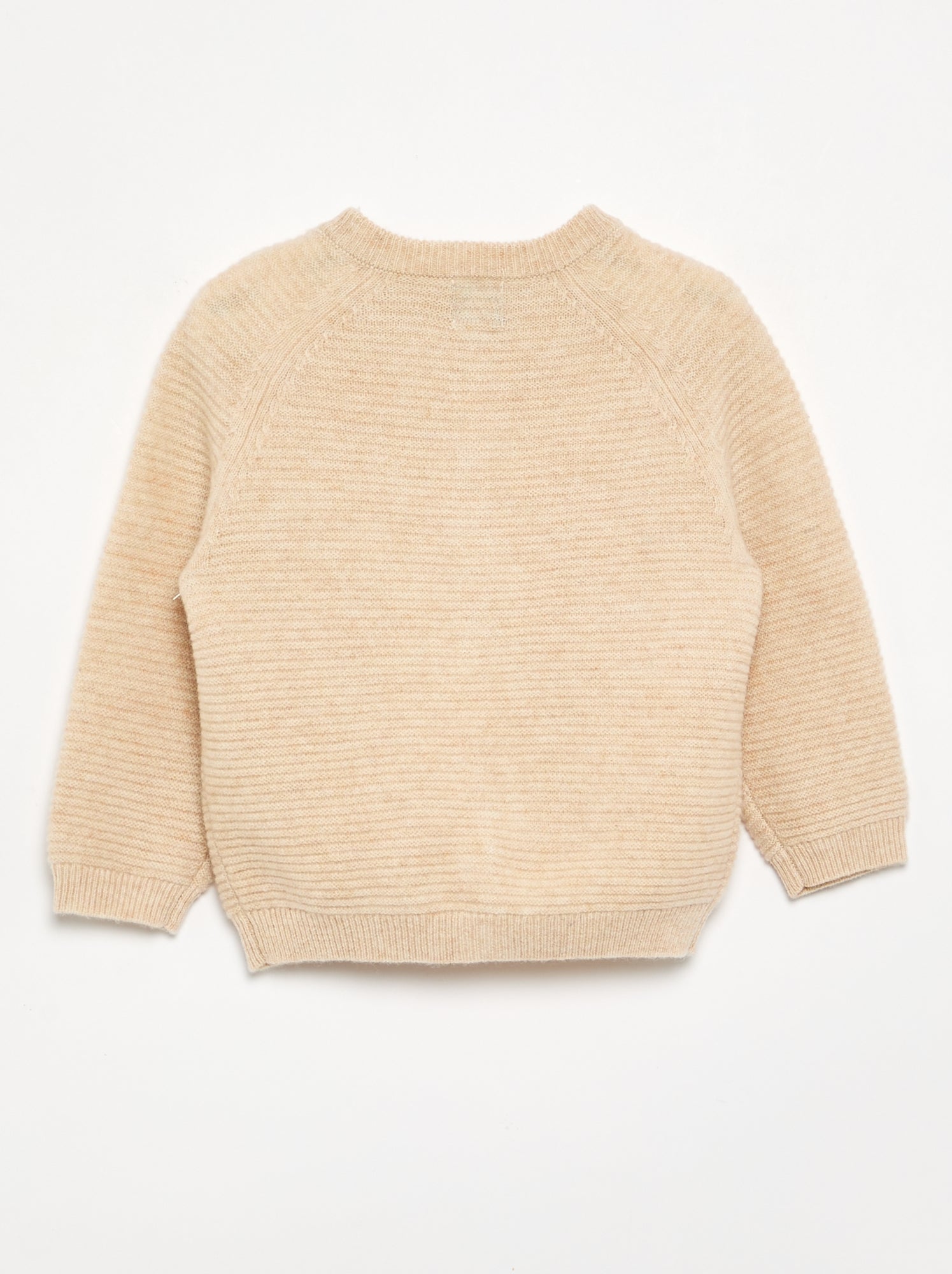 Ensemble 4 pièces en laine et cachemire - premium - Beige