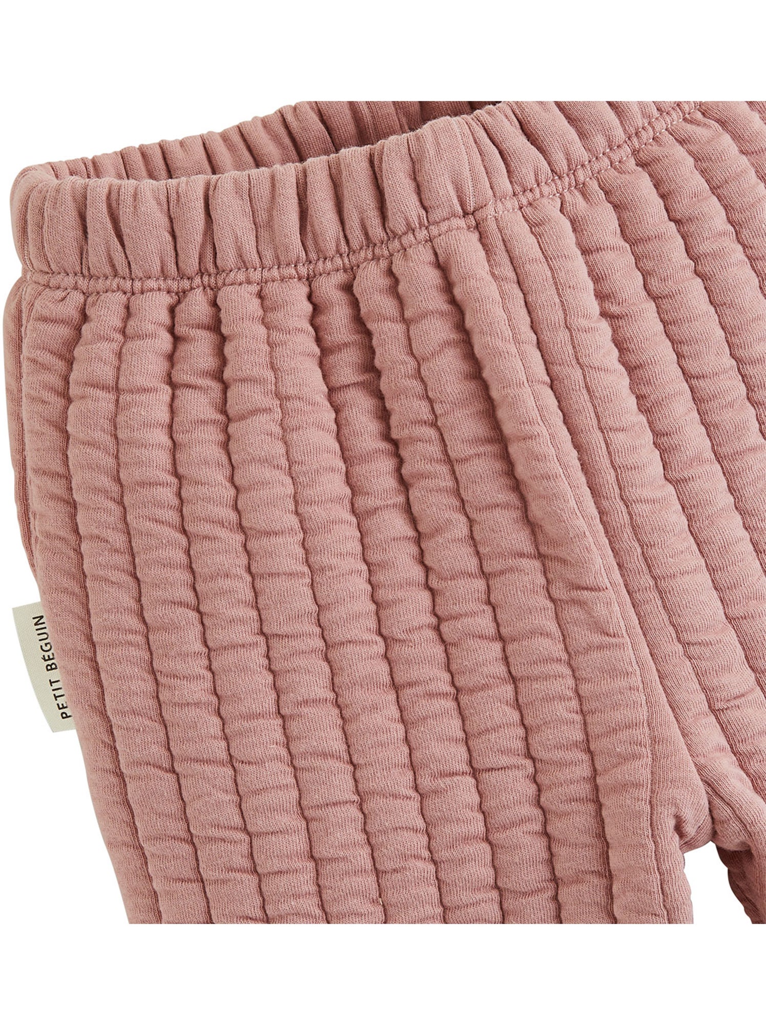 Ensemble bébé gilet et pantalon matelassé eglantine - Rose