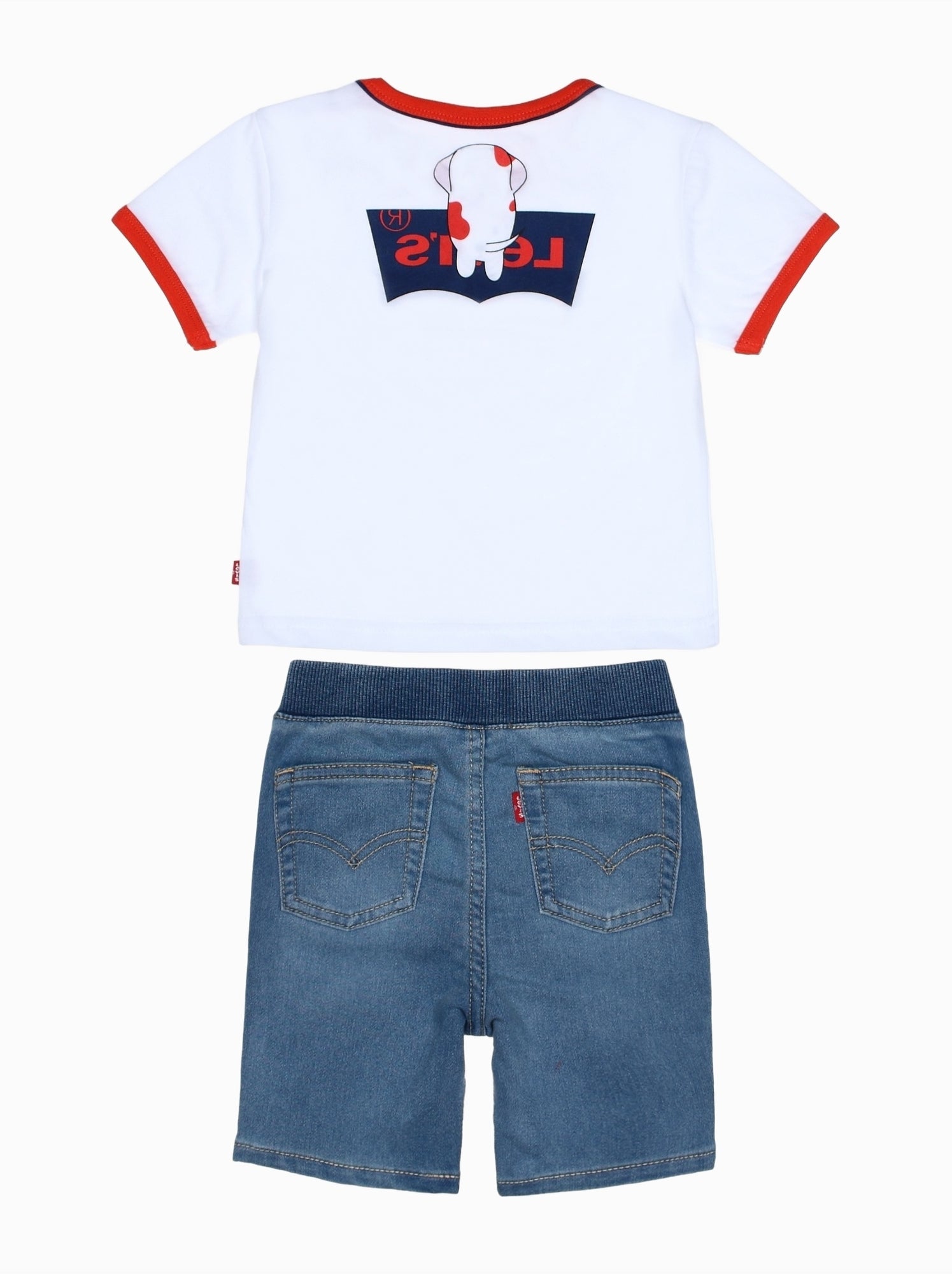 Ensemble Bébé Levi's Kids 2 pièces - Blanc Bleu