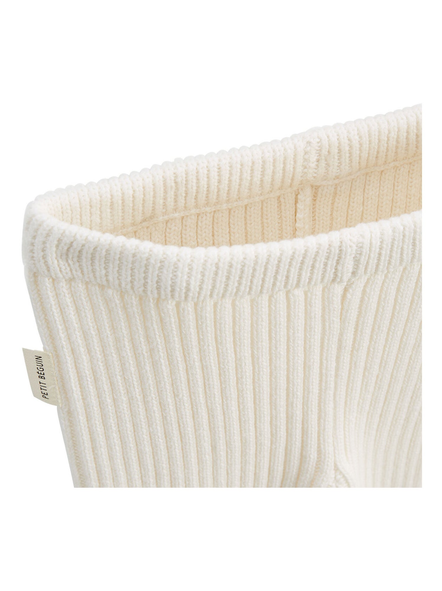 Ensemble bébé pull et legging en tricot swan - Rose