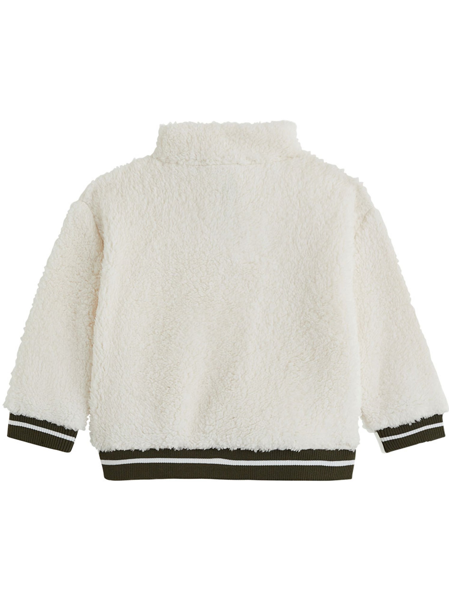 Ensemble bébé sweat et pantalon en sherpa ginkgo - Vert
