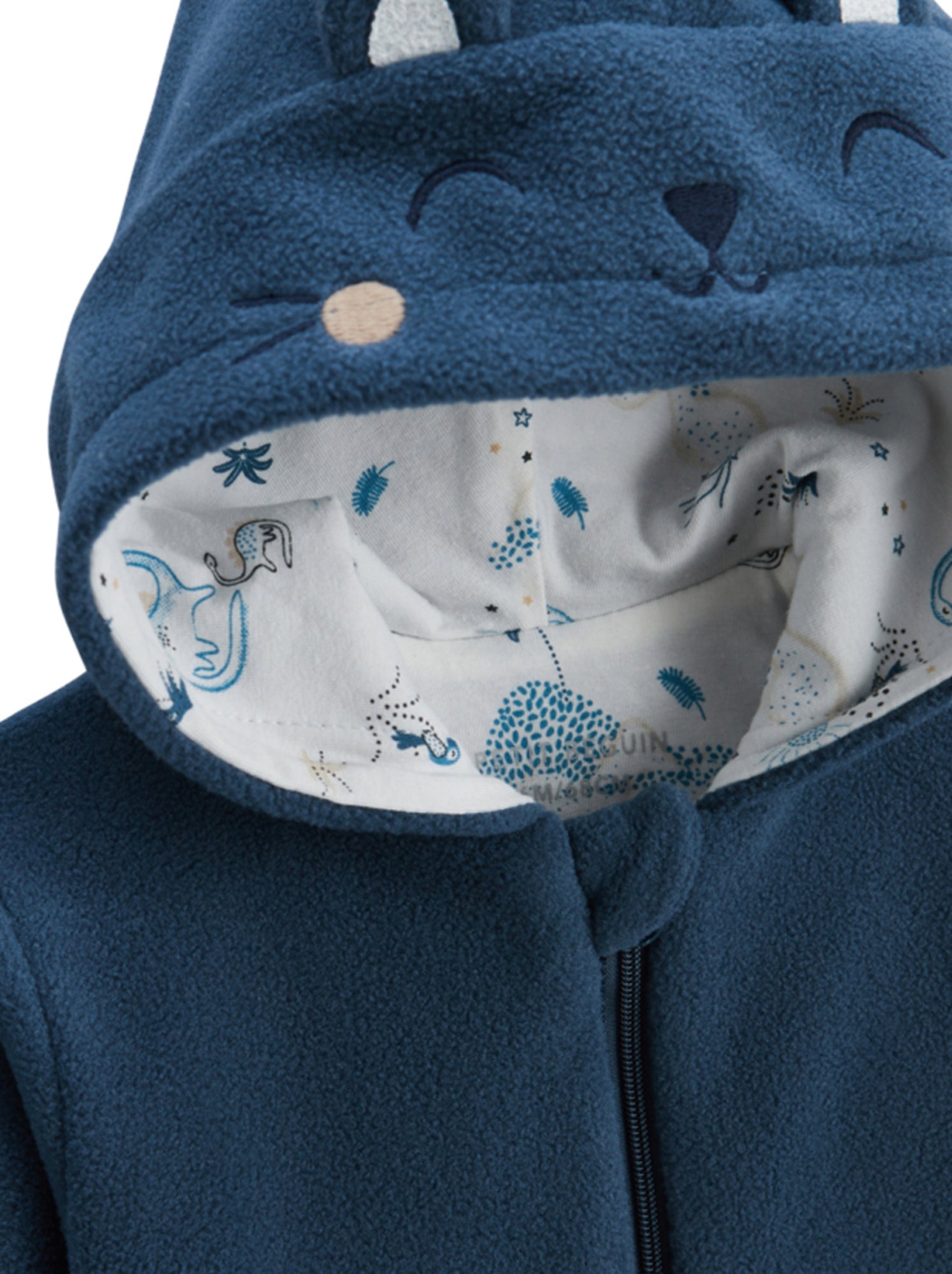 Ensemble bébé veste en polaire et pantalon en molleton dune valley - Bleu