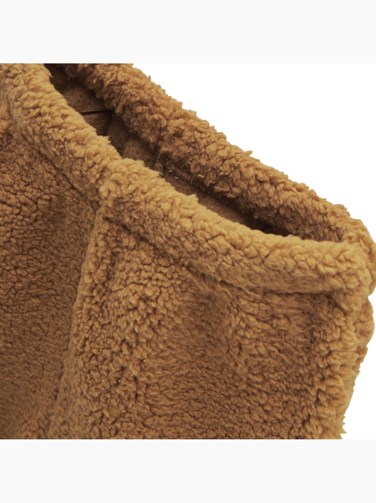 Ensemble bébé veste et pantalon en sherpa lamascotte - Camel