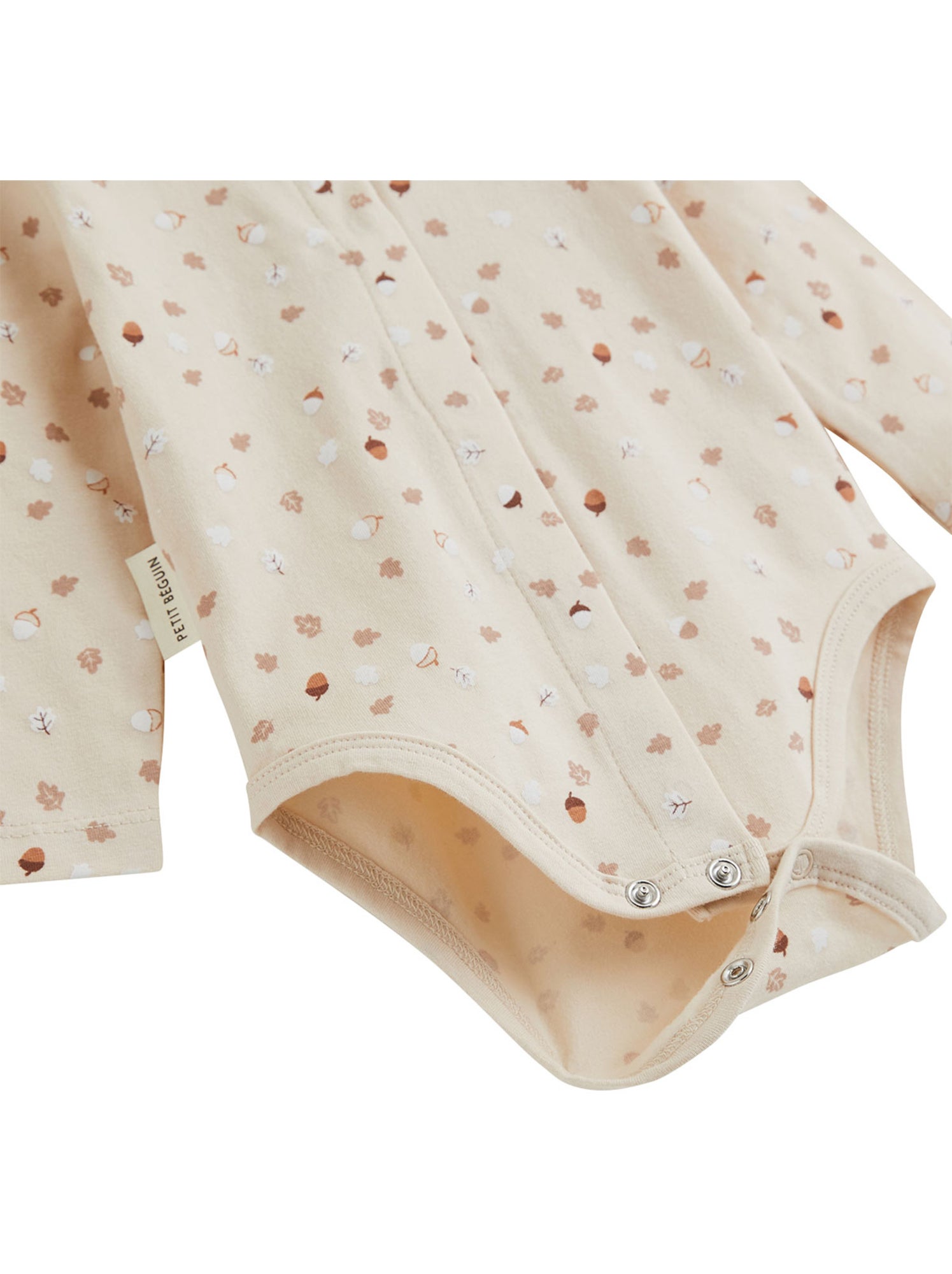 Ensemble body bébé et pantalon matelassé caramel - Marron