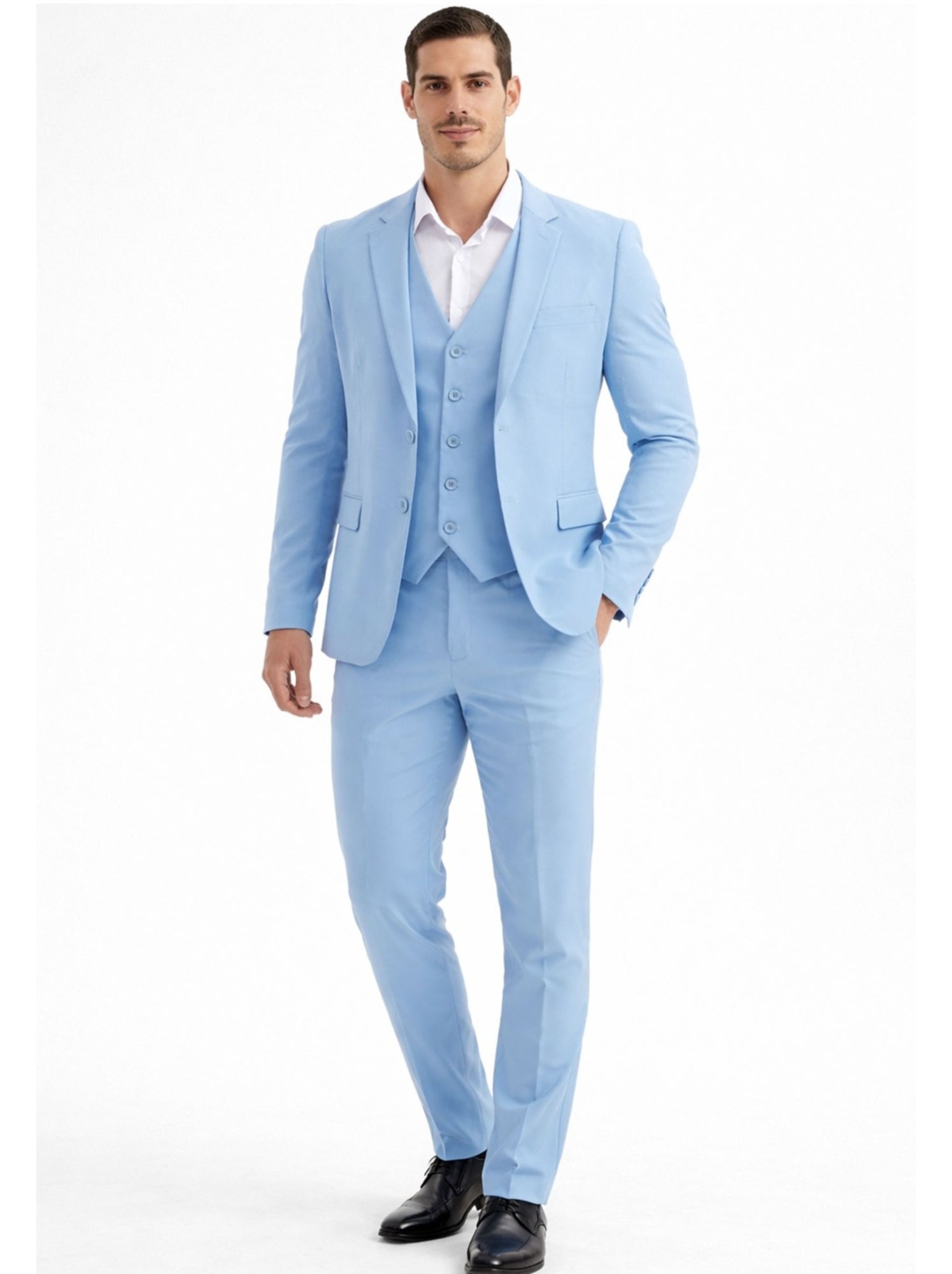 Ensemble costume 3 pièces kebello - Bleu ciel