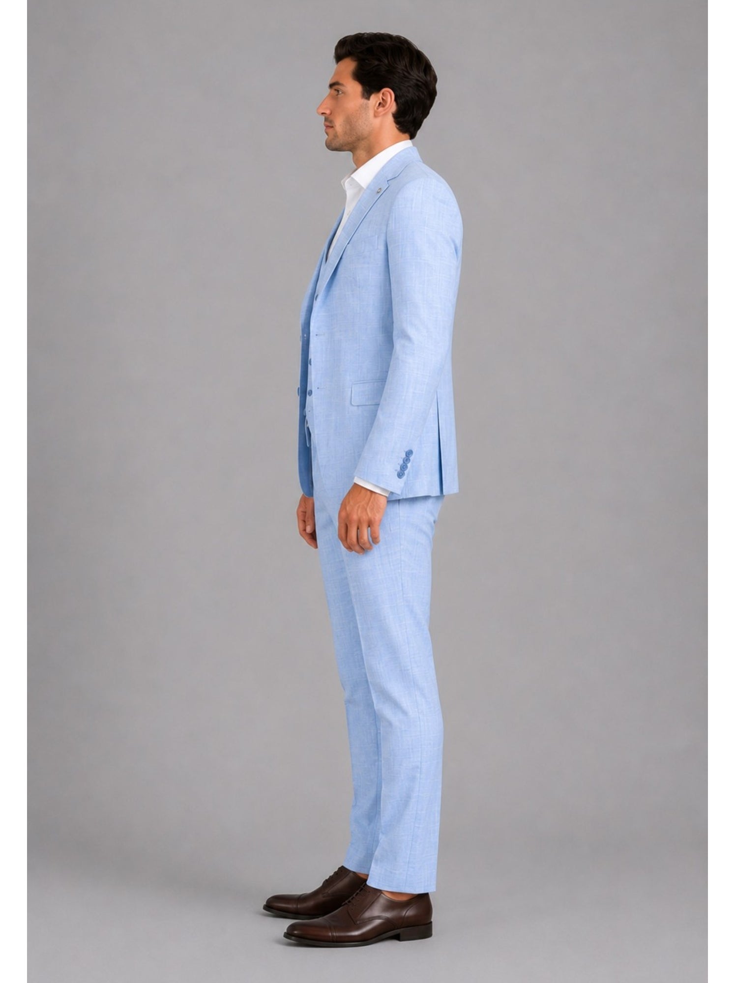 Ensemble costume 3 pièces kebello - Bleu ciel