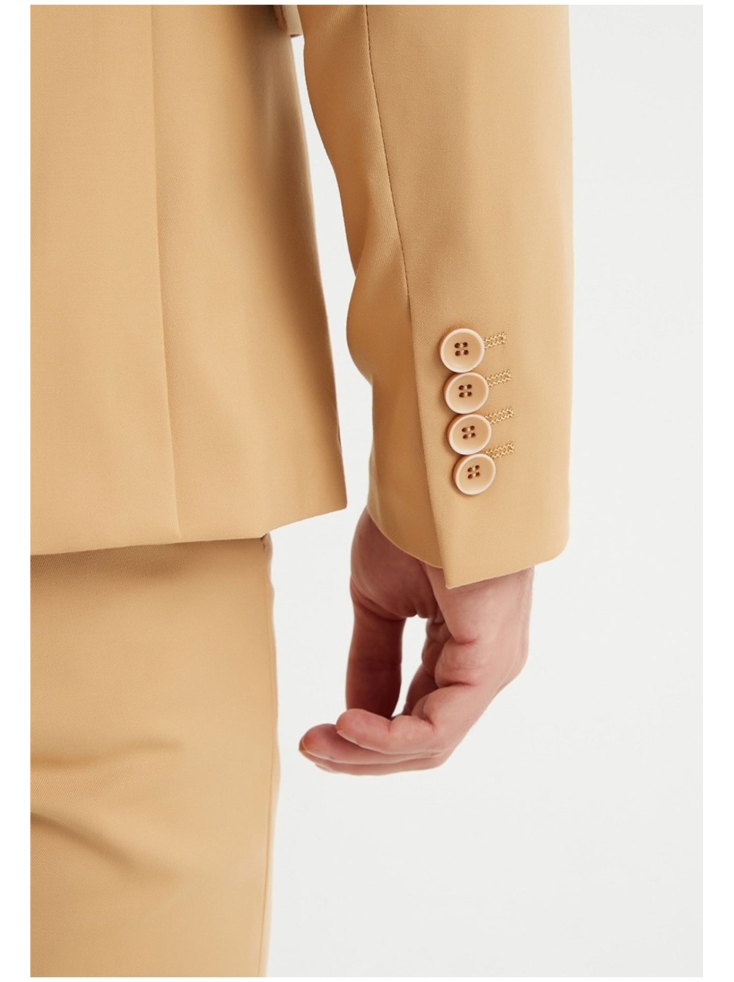 Ensemble costume 3 pièces kebello - Jaune