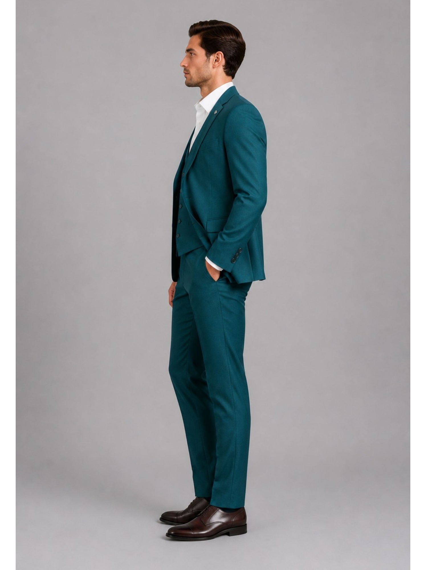 Ensemble costume 3 pièces kebello - Vert foncé
