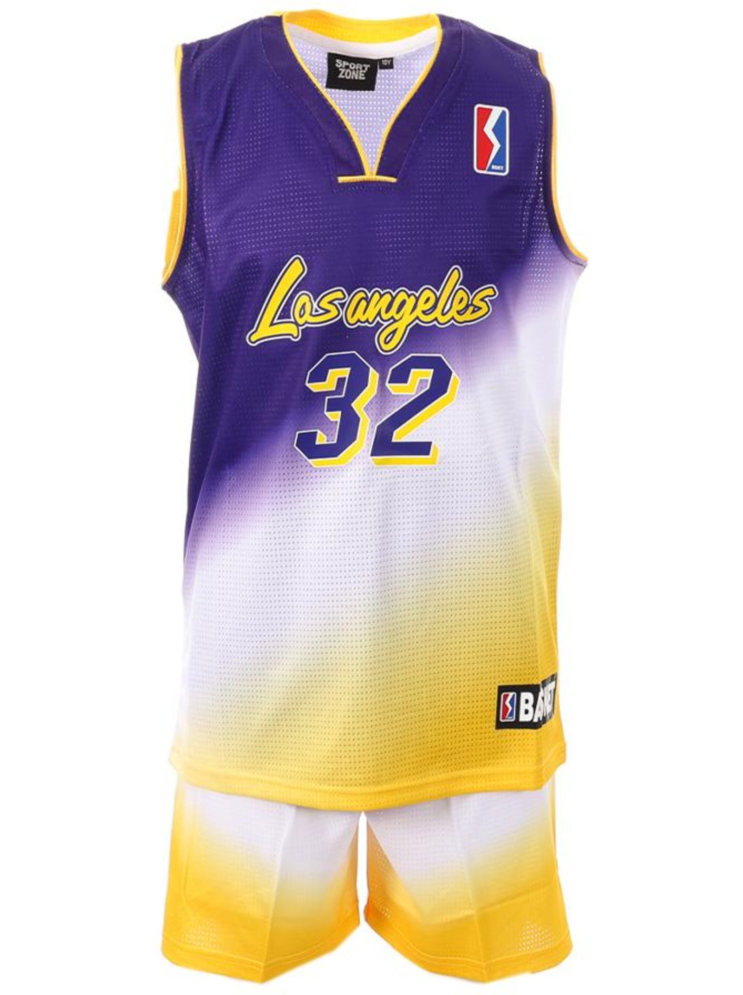 Ensemble de basketball garçon sport zone - Violet