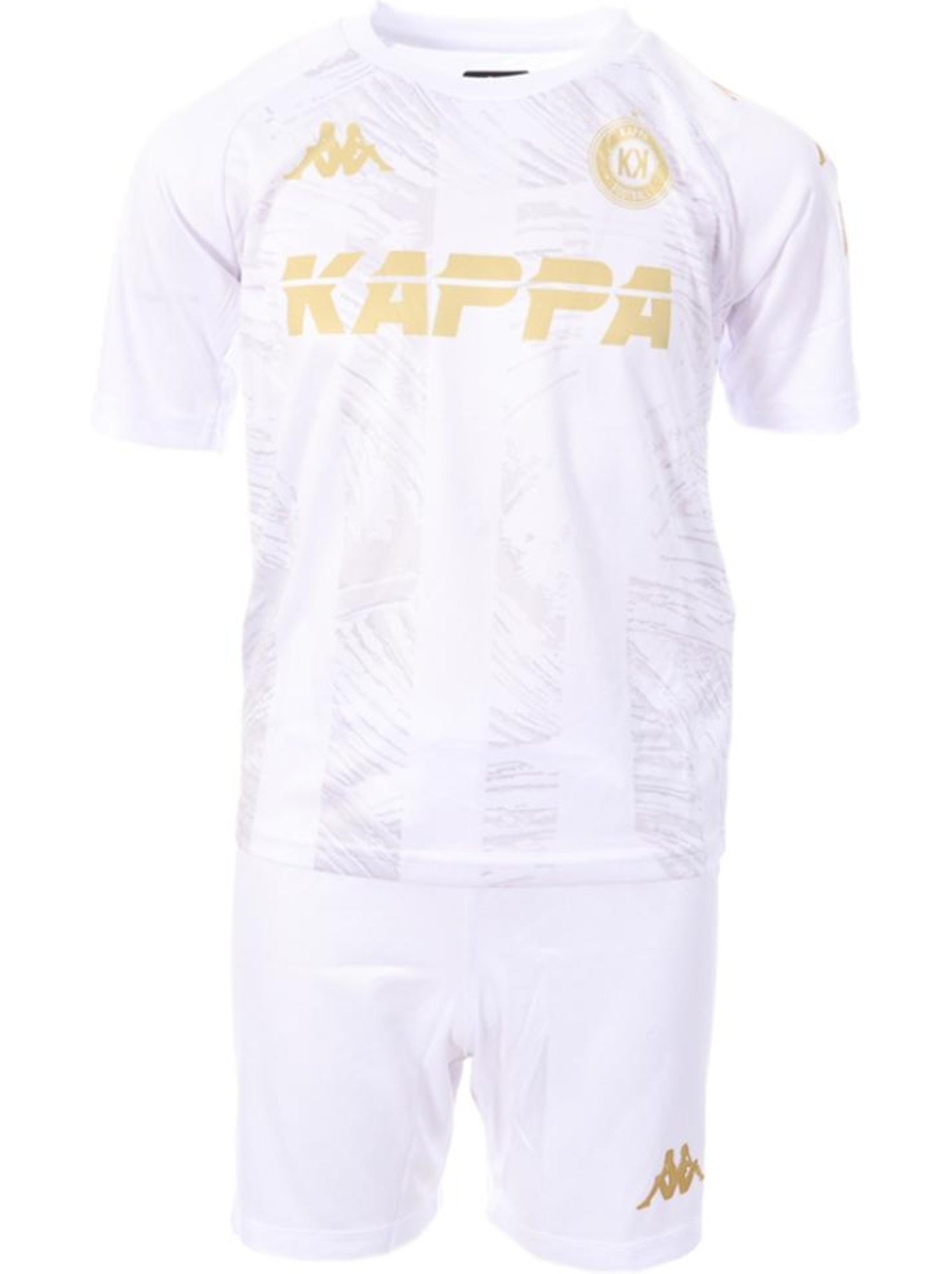 Ensemble de football garçon kappa - Blanc