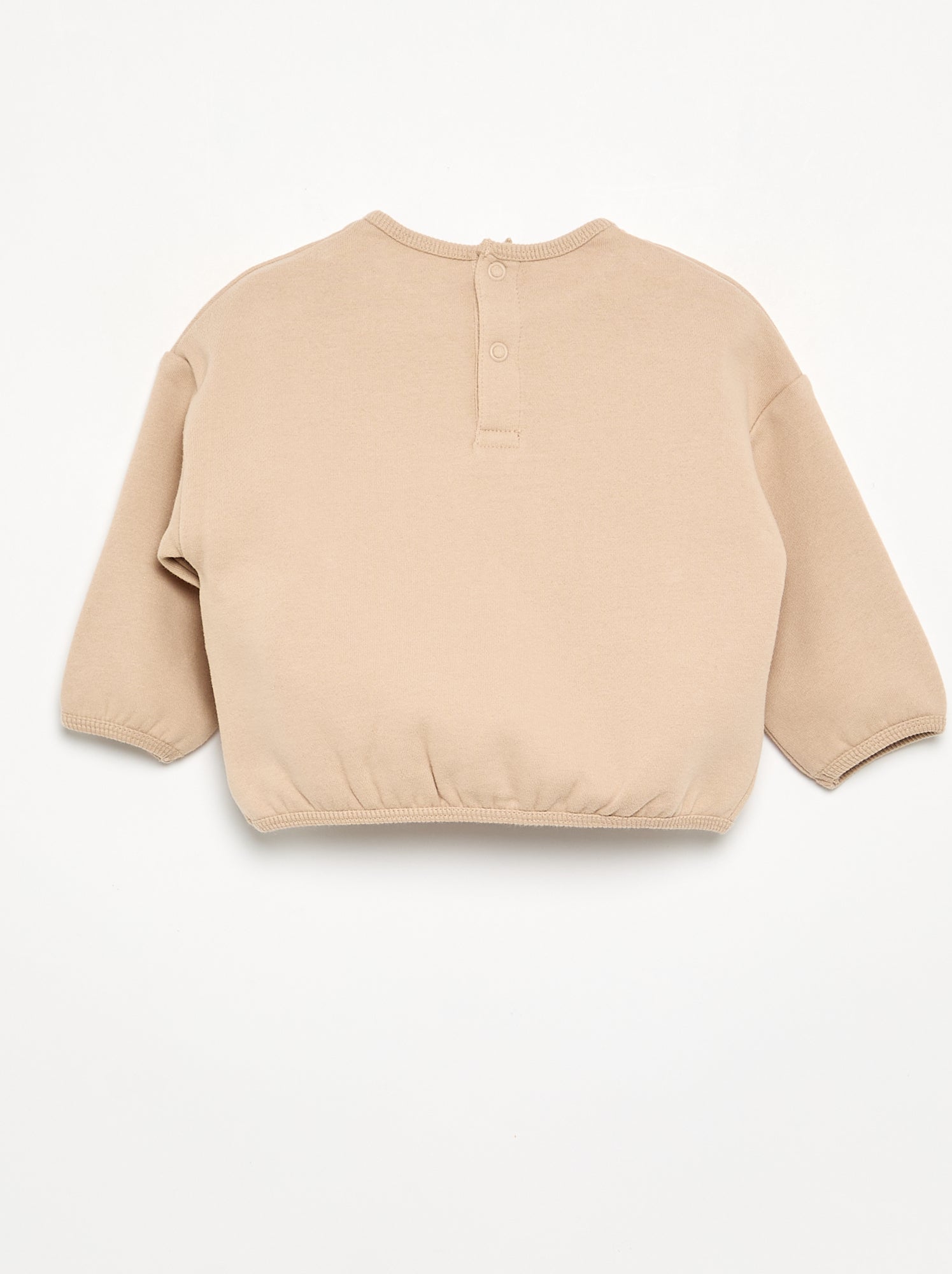 Ensemble de jogging 2 pièces - Sweat + pantalon - Beige