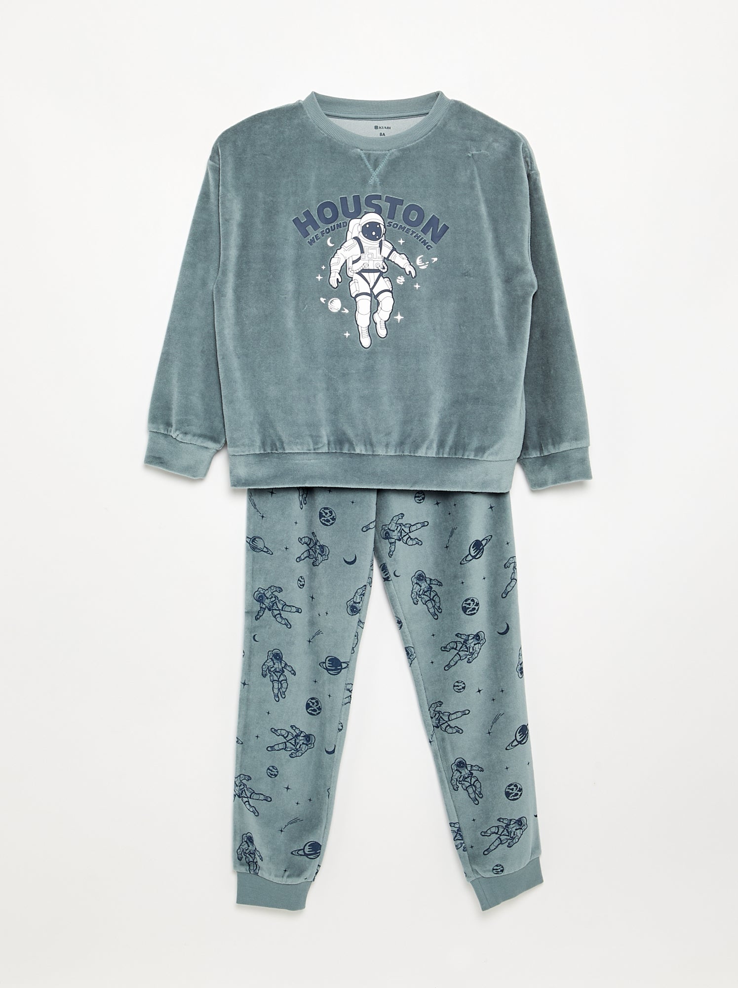 Ensemble de pyjama 2 pièces - Sweat + pantalon - Bleu