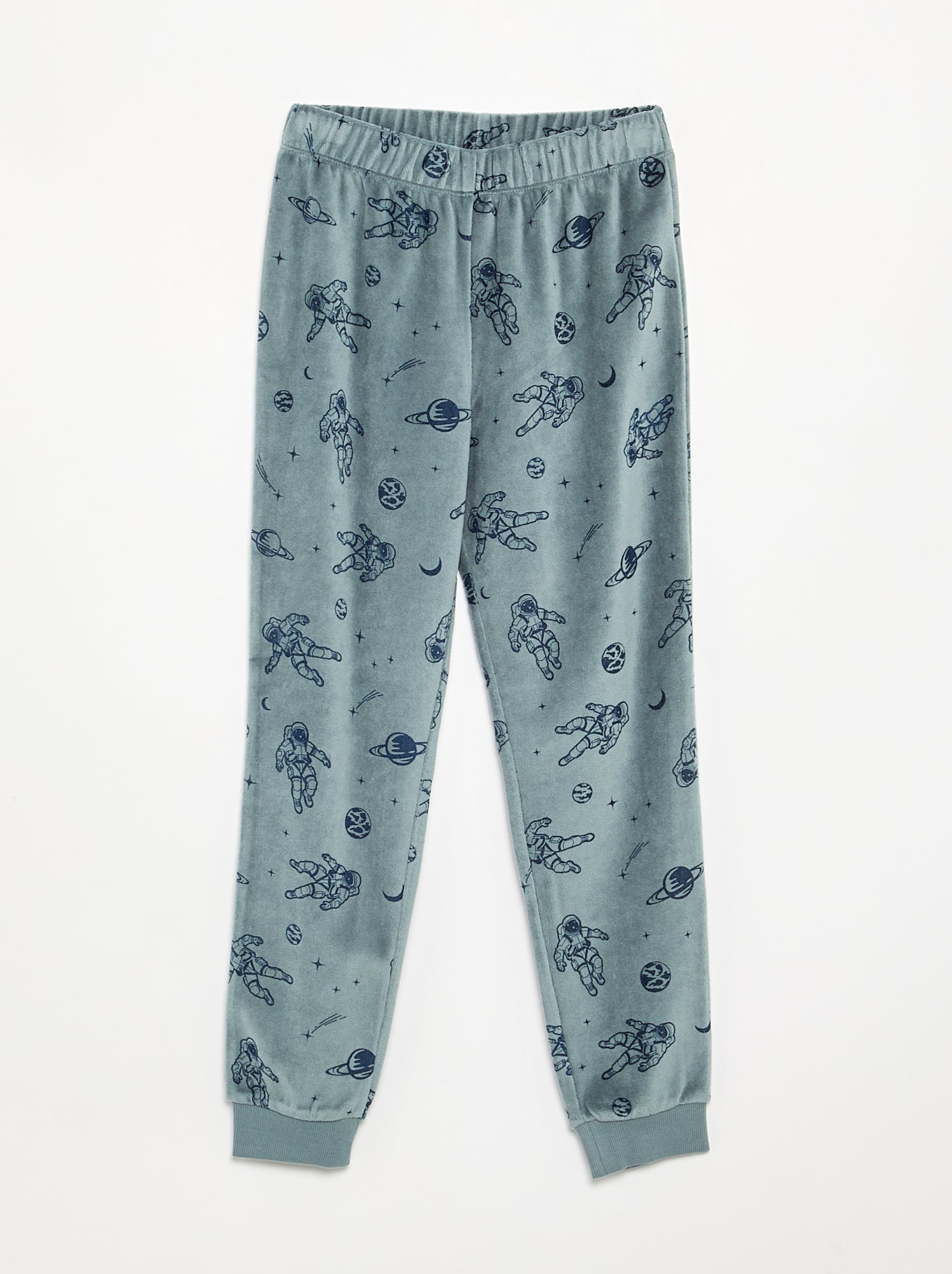 Ensemble de pyjama 2 pièces - Sweat + pantalon - Bleu