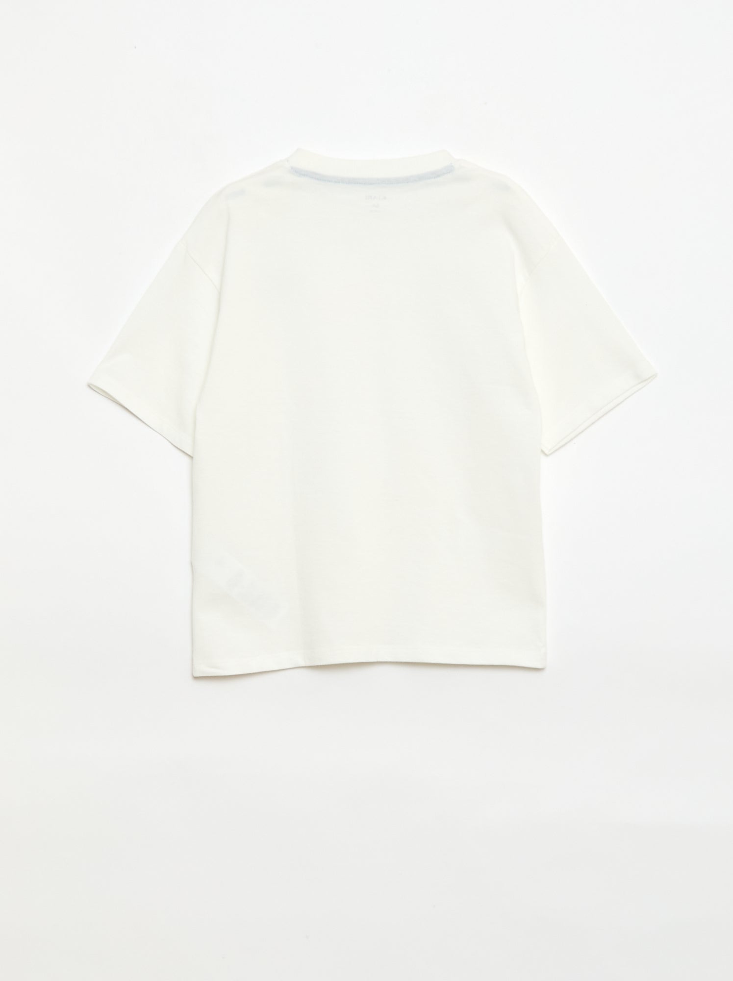 Ensemble de pyjama court 2 pièces  T-shirt + short - Blanc