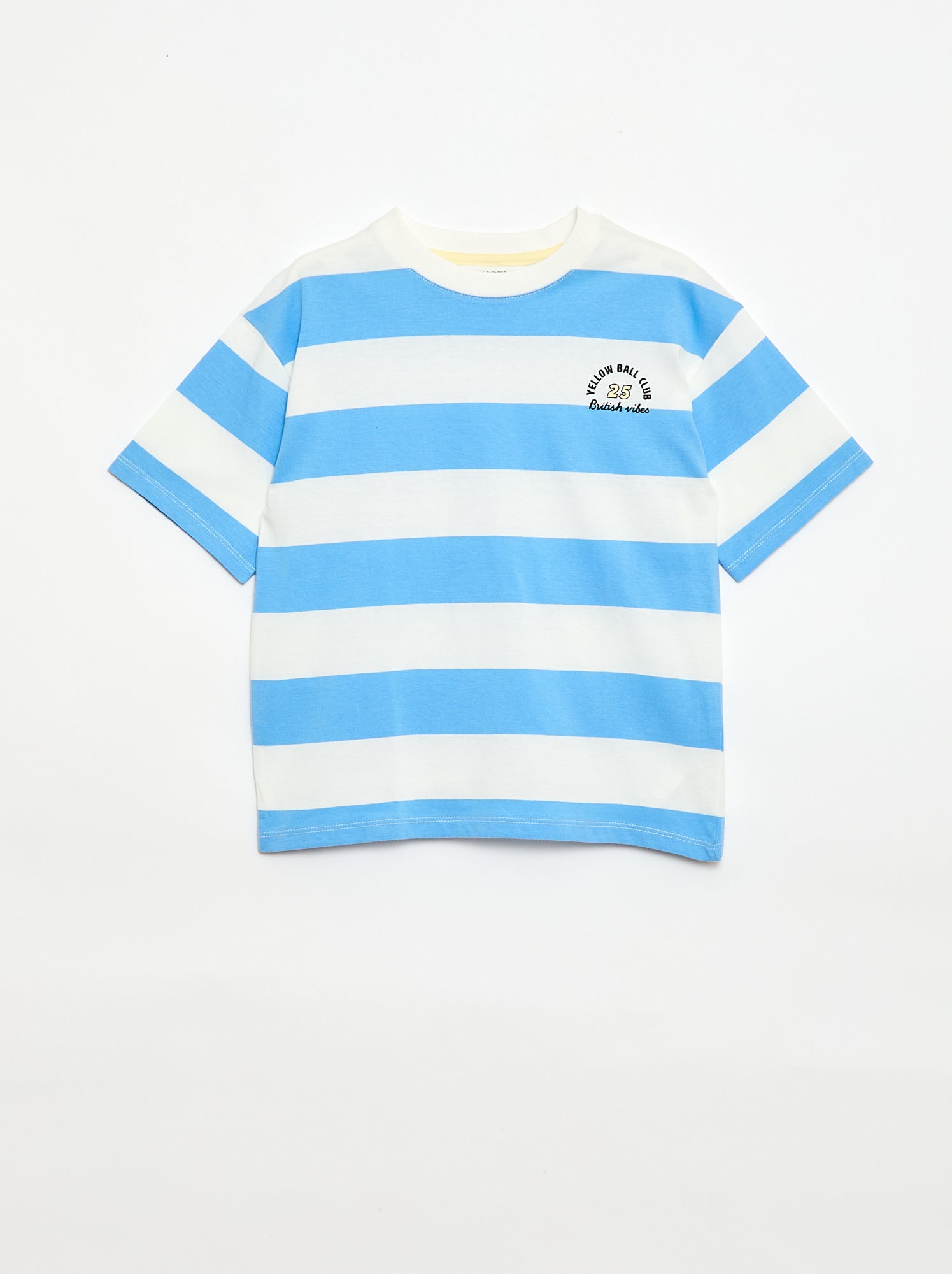 Ensemble de pyjama court 2 pièces  T-shirt + short - Bleu