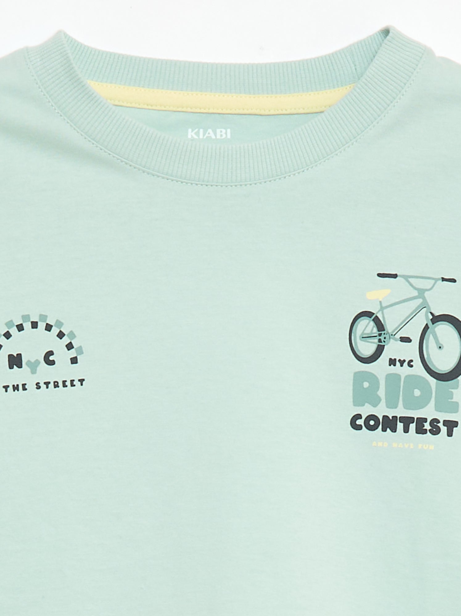 Ensemble de pyjama court 2 pièces  T-shirt + short - Vert