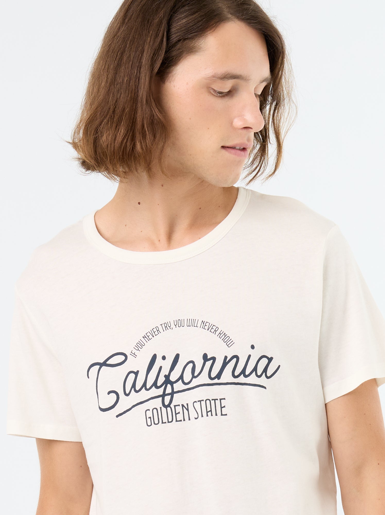 Ensemble de pyjama court t-shirt + short - 2 pièces - Blanc