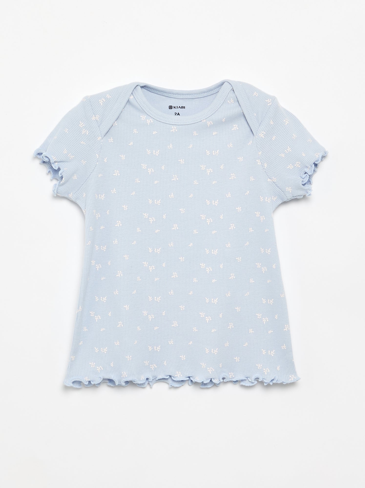 Ensemble de pyjama court t-shirt + short - 2 pièces - Bleu