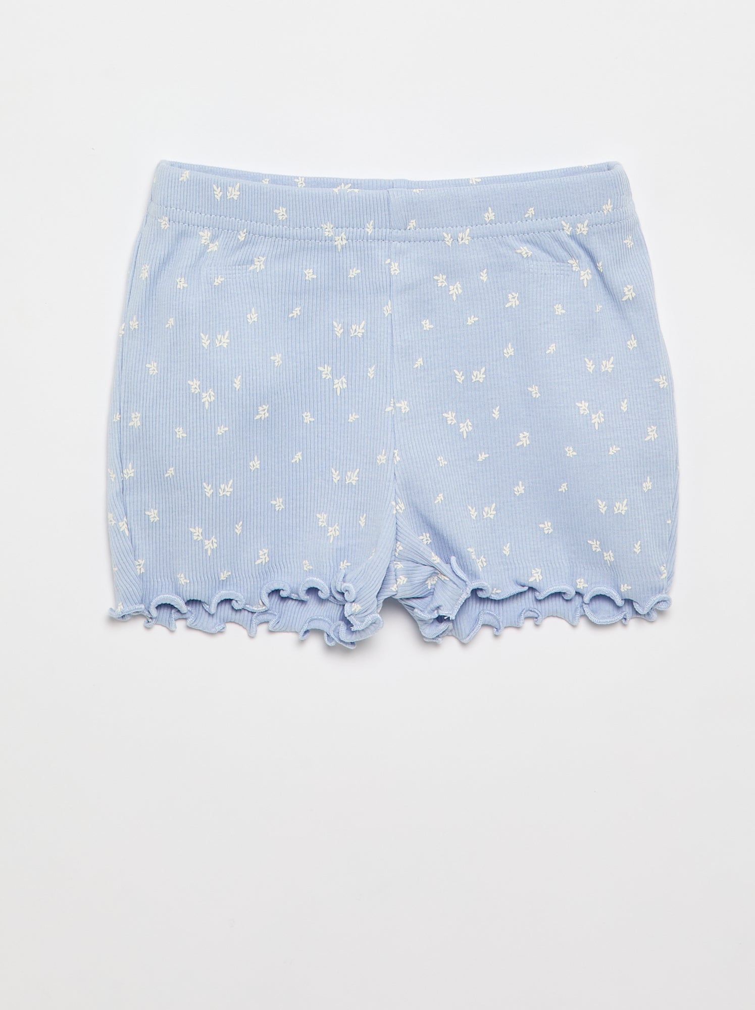 Ensemble de pyjama court t-shirt + short - 2 pièces - Bleu