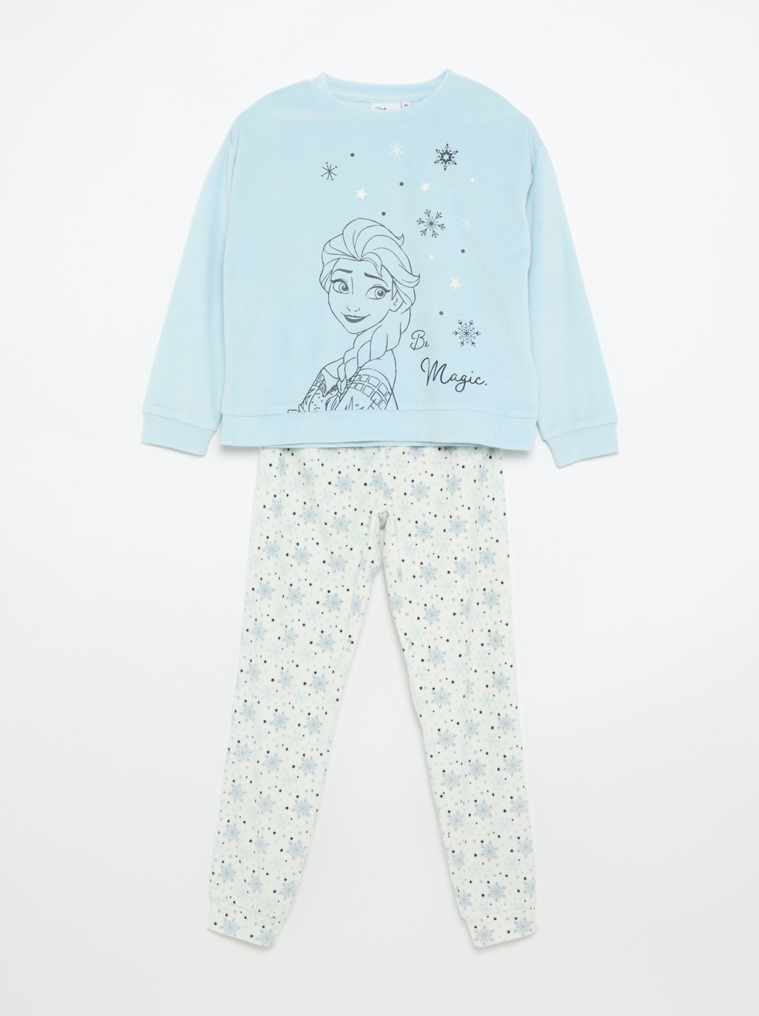 Ensemble de pyjama 'Disney' en velours - Bleu