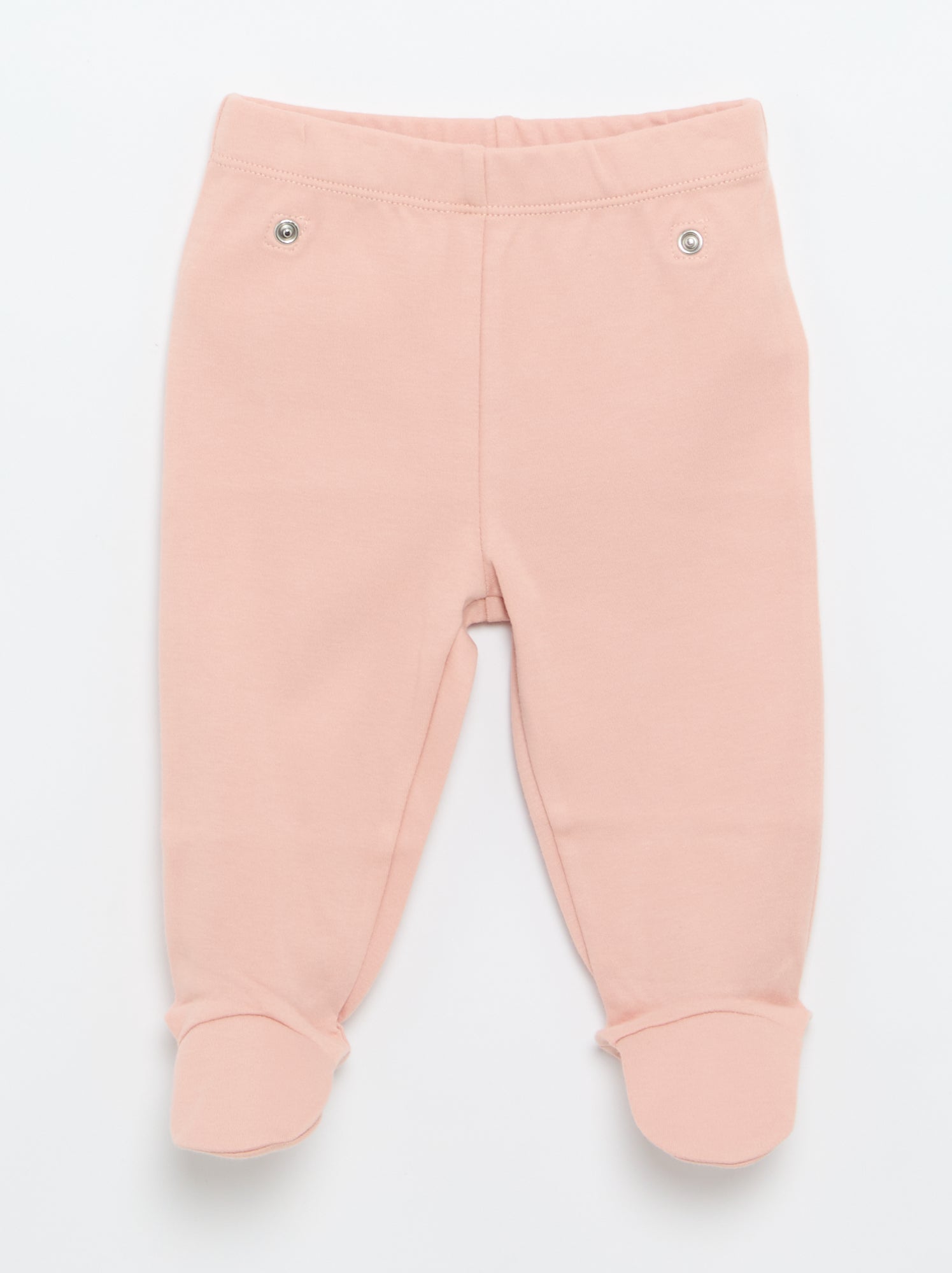 Ensemble de pyjama interlock - 2 pièces - Rose