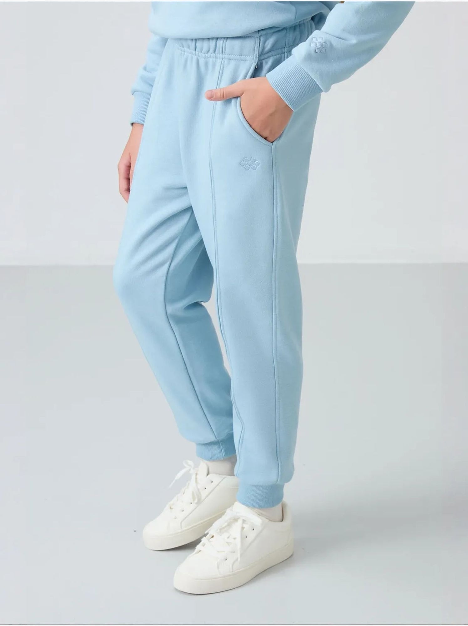 Ensemble de pyjama jeunesse en coton et polyester tommy - Bleu ciel