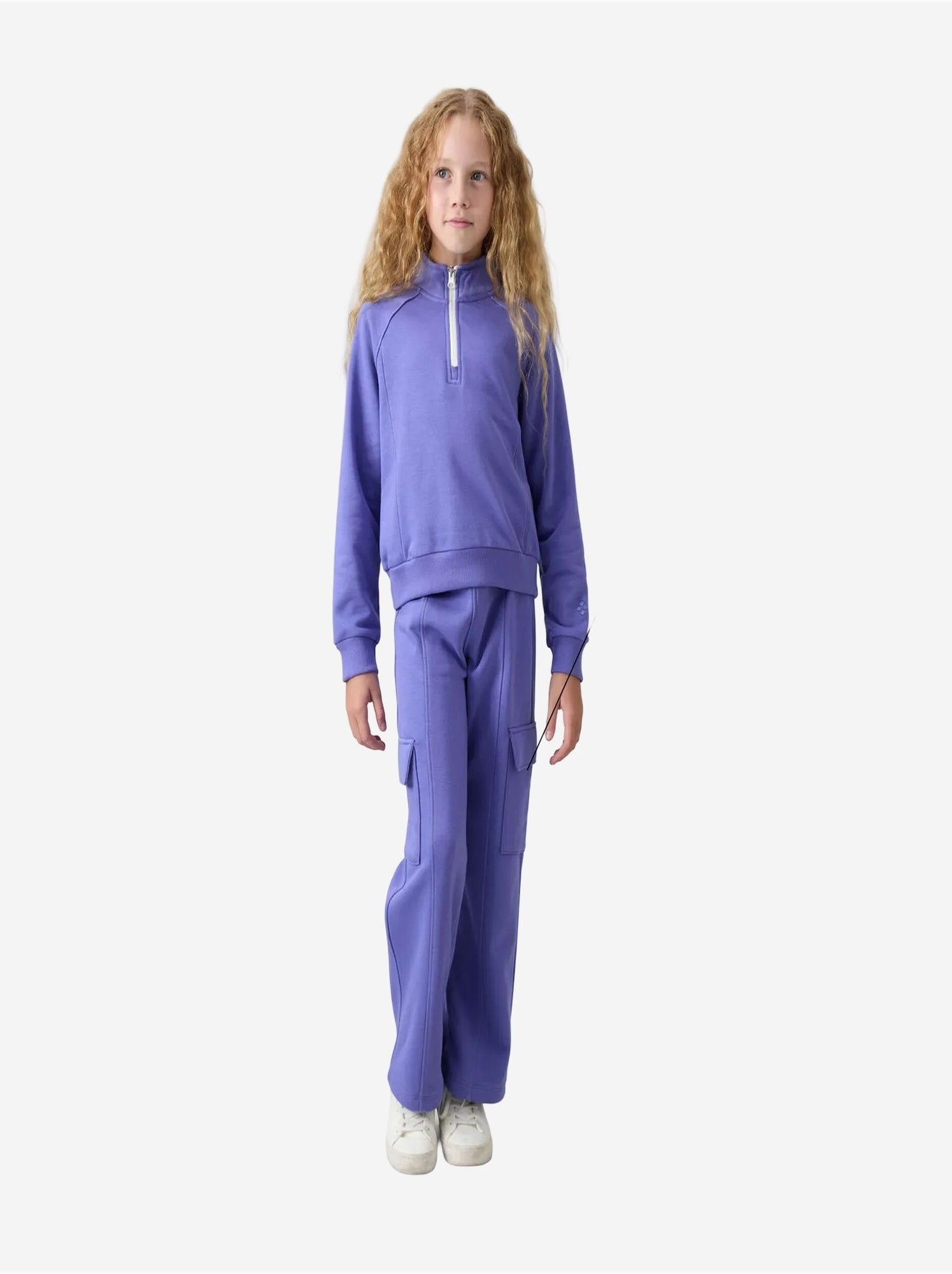 Ensemble de pyjama jeunesse en coton et polyester tommy - Lavande
