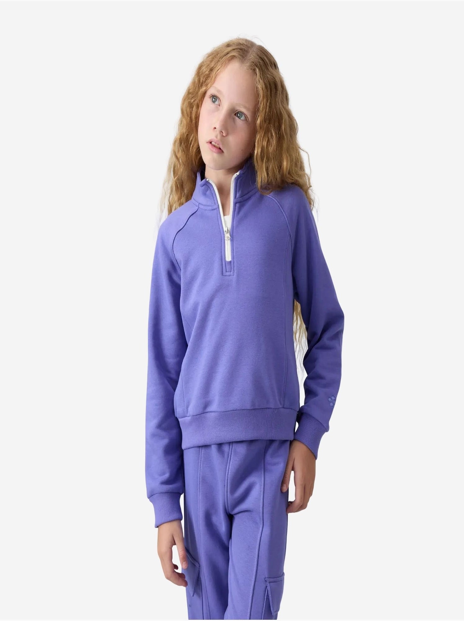 Ensemble de pyjama jeunesse en coton et polyester tommy - Lavande