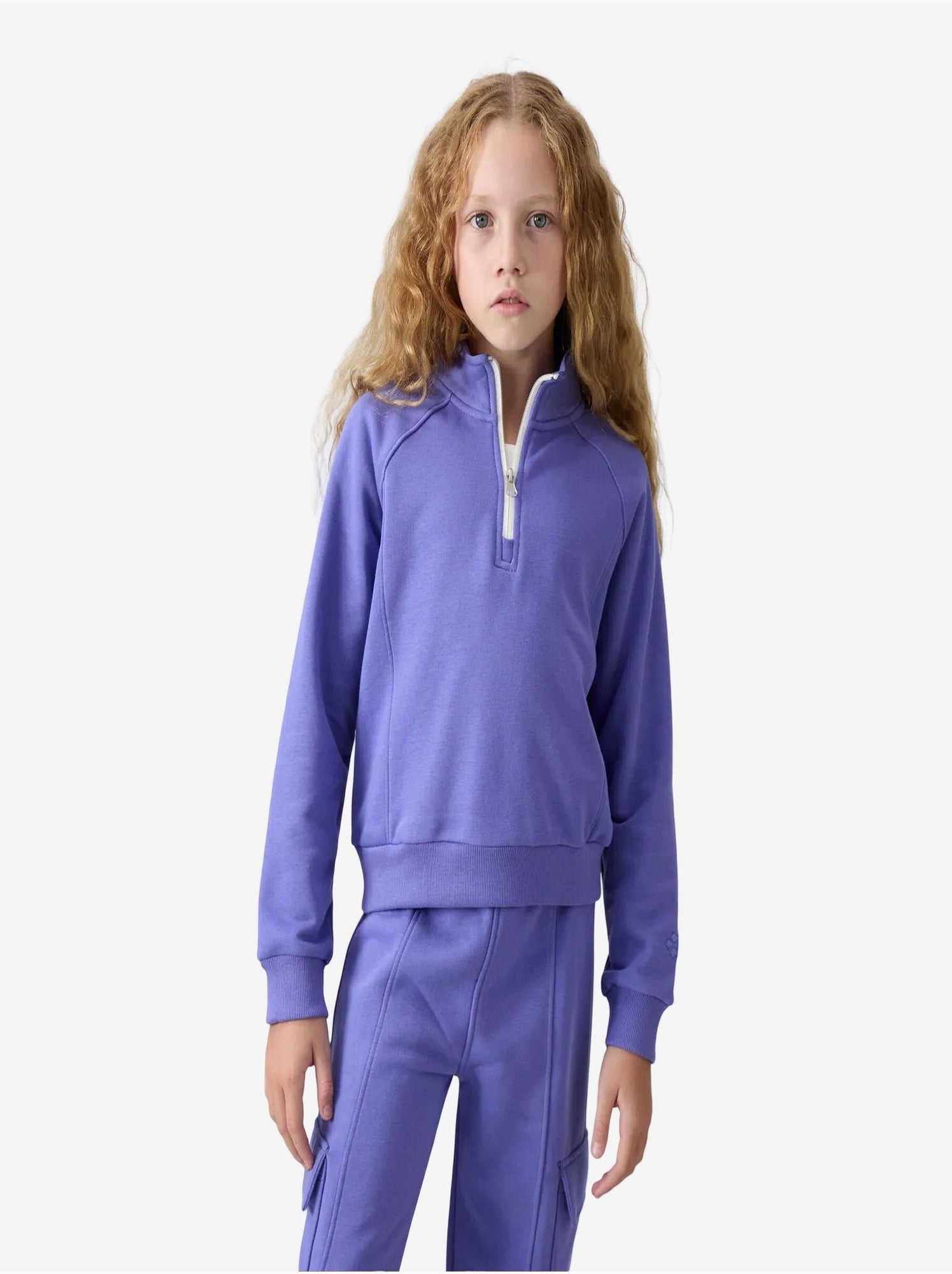Ensemble de pyjama jeunesse en coton et polyester tommy - Lavande