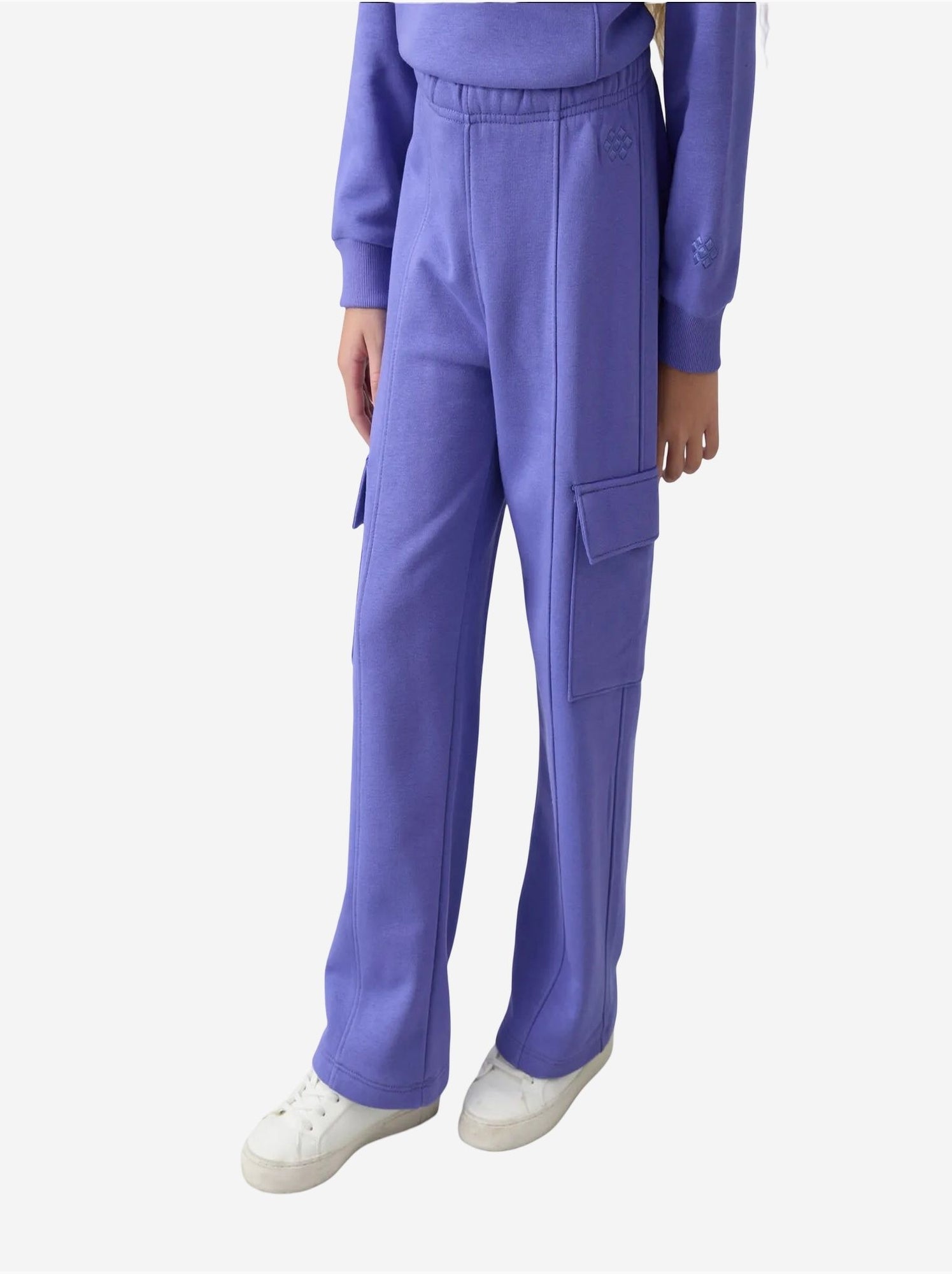 Ensemble de pyjama jeunesse en coton et polyester tommy - Lavande