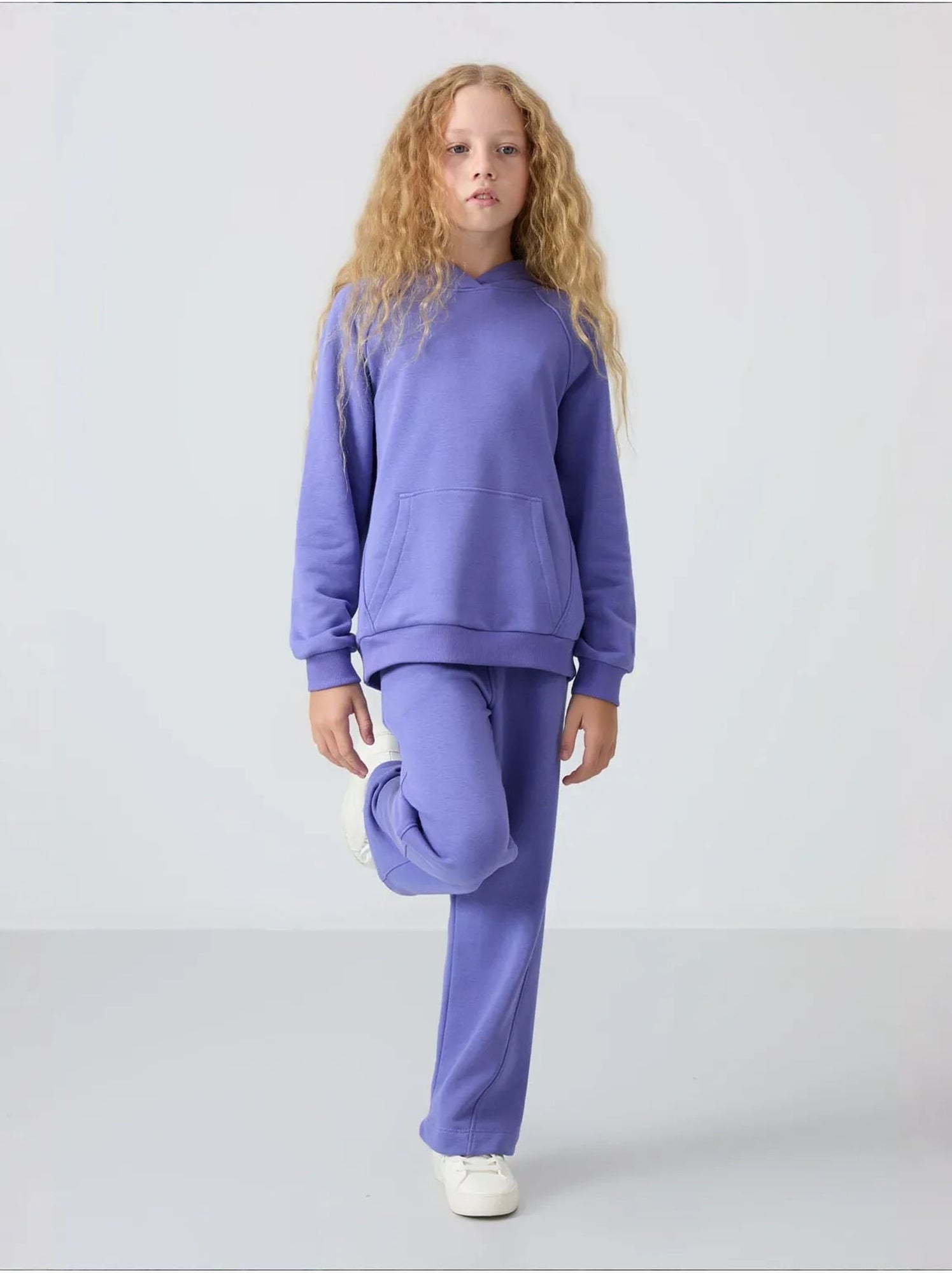 Ensemble de pyjama jeunesse en coton et polyester tommy - Lavande