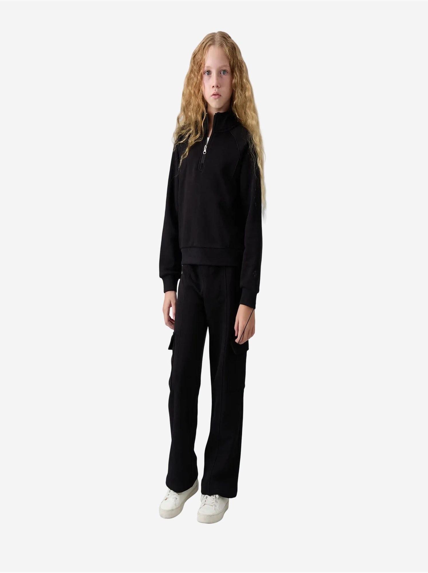 Ensemble de pyjama jeunesse en coton et polyester tommy - Noir