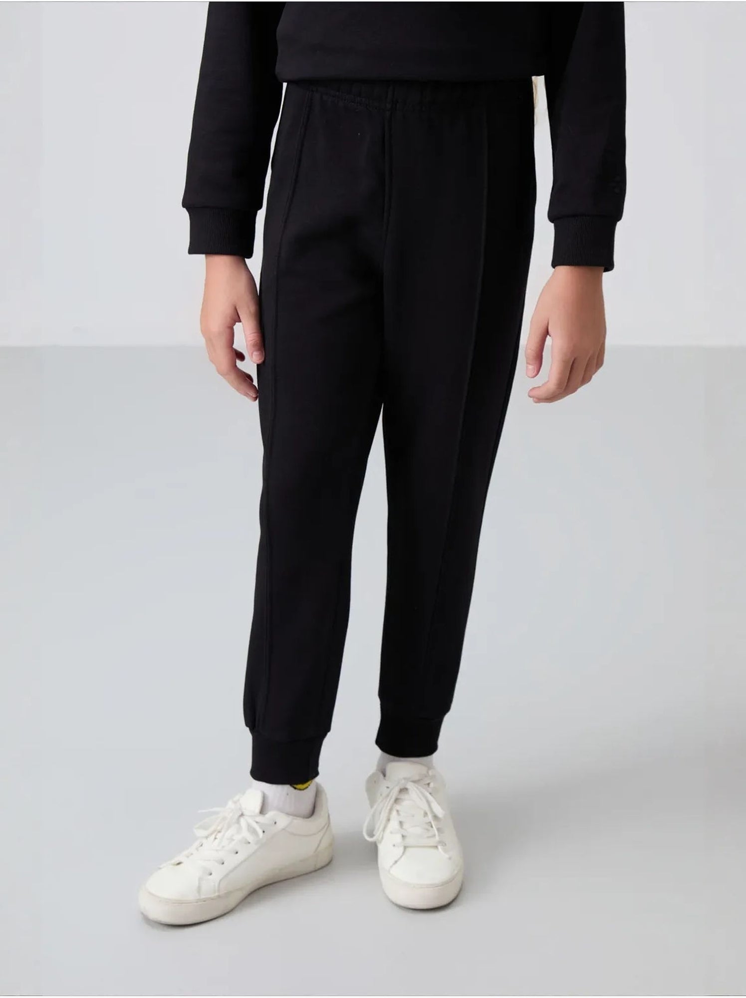 Ensemble de pyjama jeunesse en coton et polyester tommy - Noir