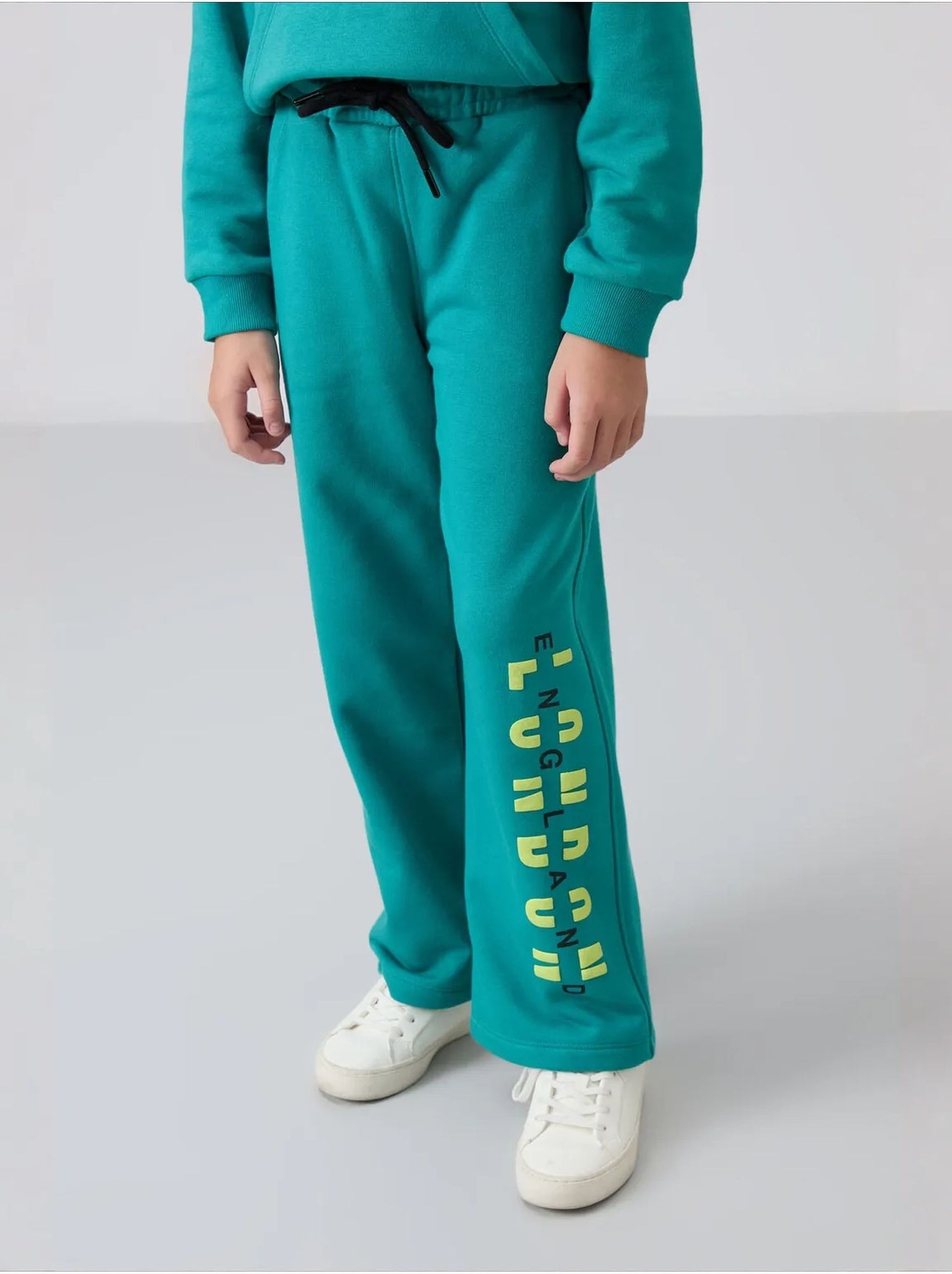 Ensemble de pyjama jeunesse en coton et polyester tommy - Vert émeraude