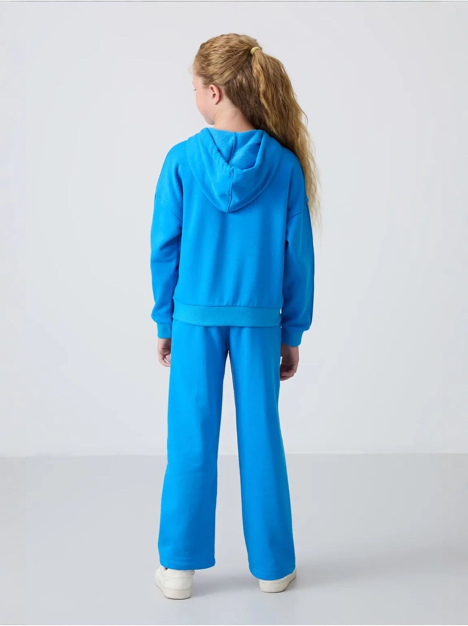Ensemble de pyjama jeunesse en coton mélangé tommy - Bleu électrique
