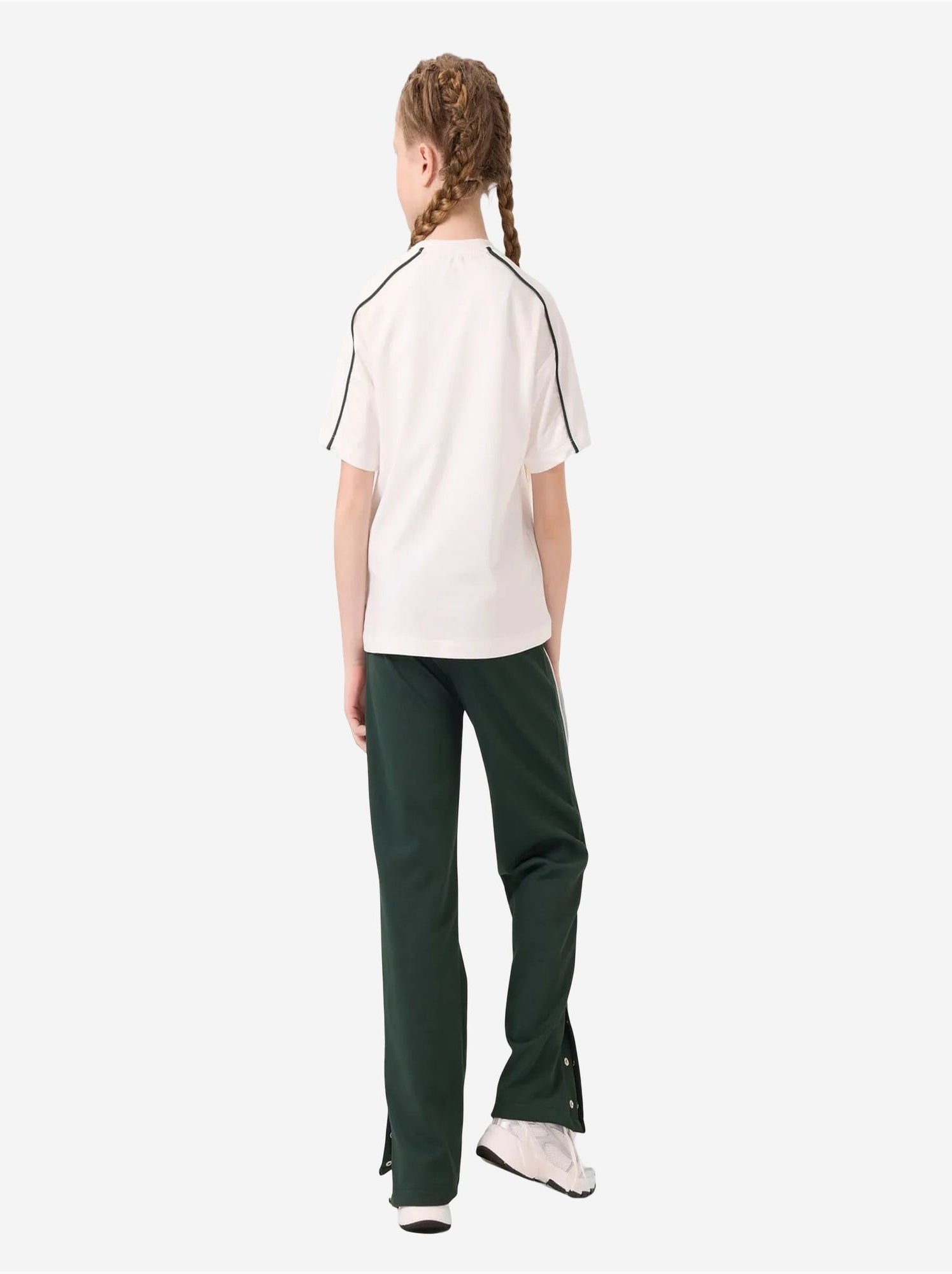 Ensemble de pyjama jeunesse en mélange coton tommy - Vert foncé