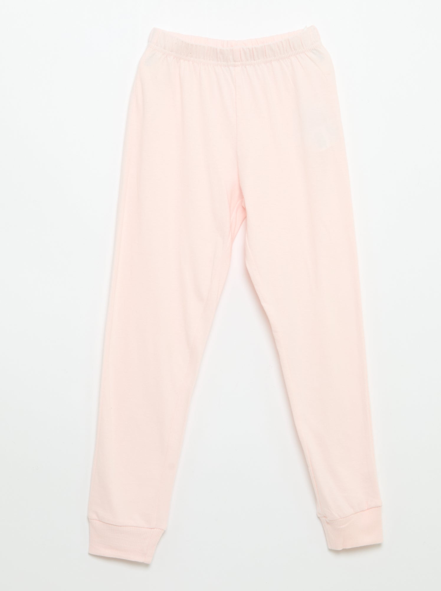 Ensemble de pyjama long 'Hello Kitty' - 2 pièces - Rose