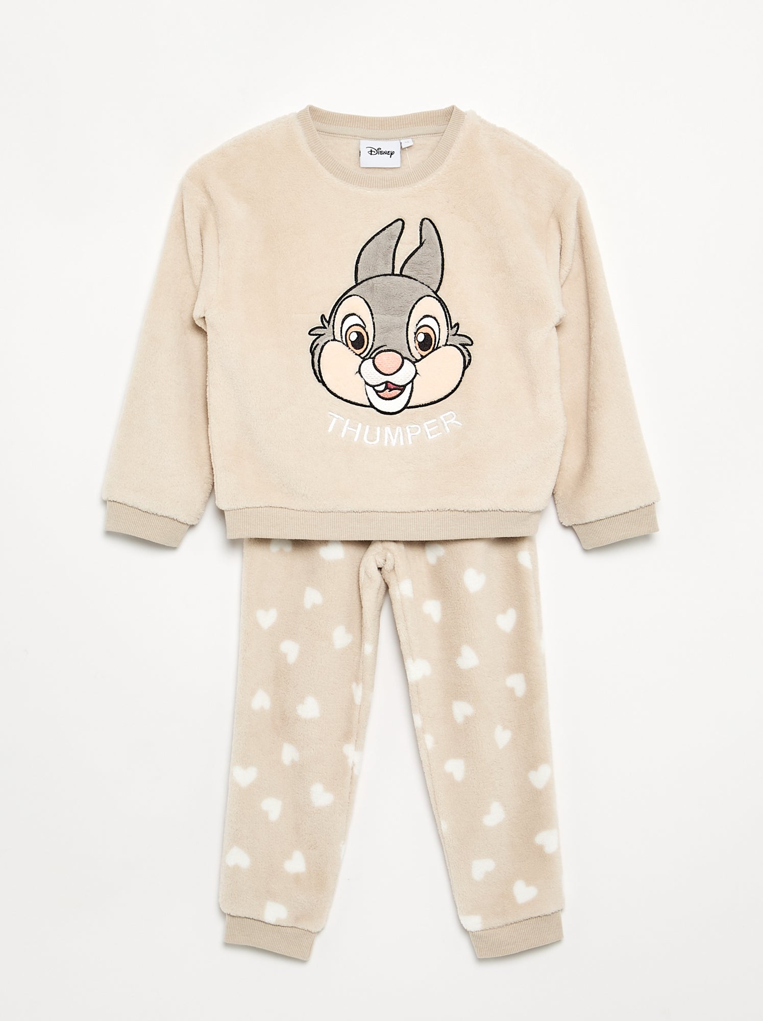 Ensemble de pyjama 'Panpan' 'Disney' en polaire - 2 pièces - Gris