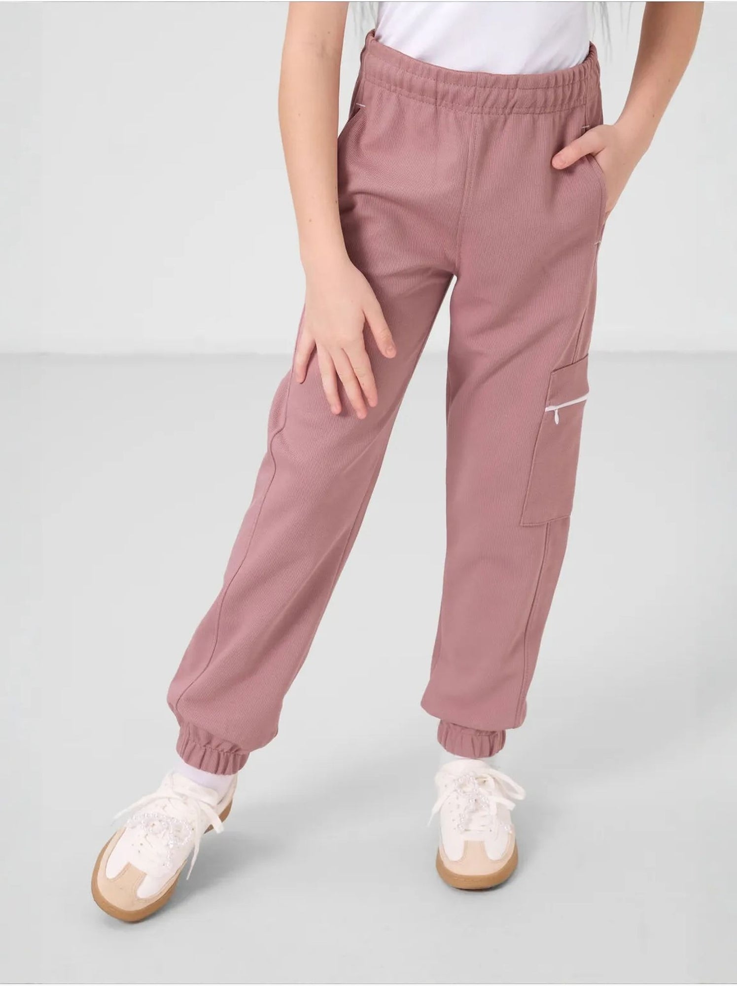 Ensemble de pyjama unisexe en mélange de coton tommy - Mauve