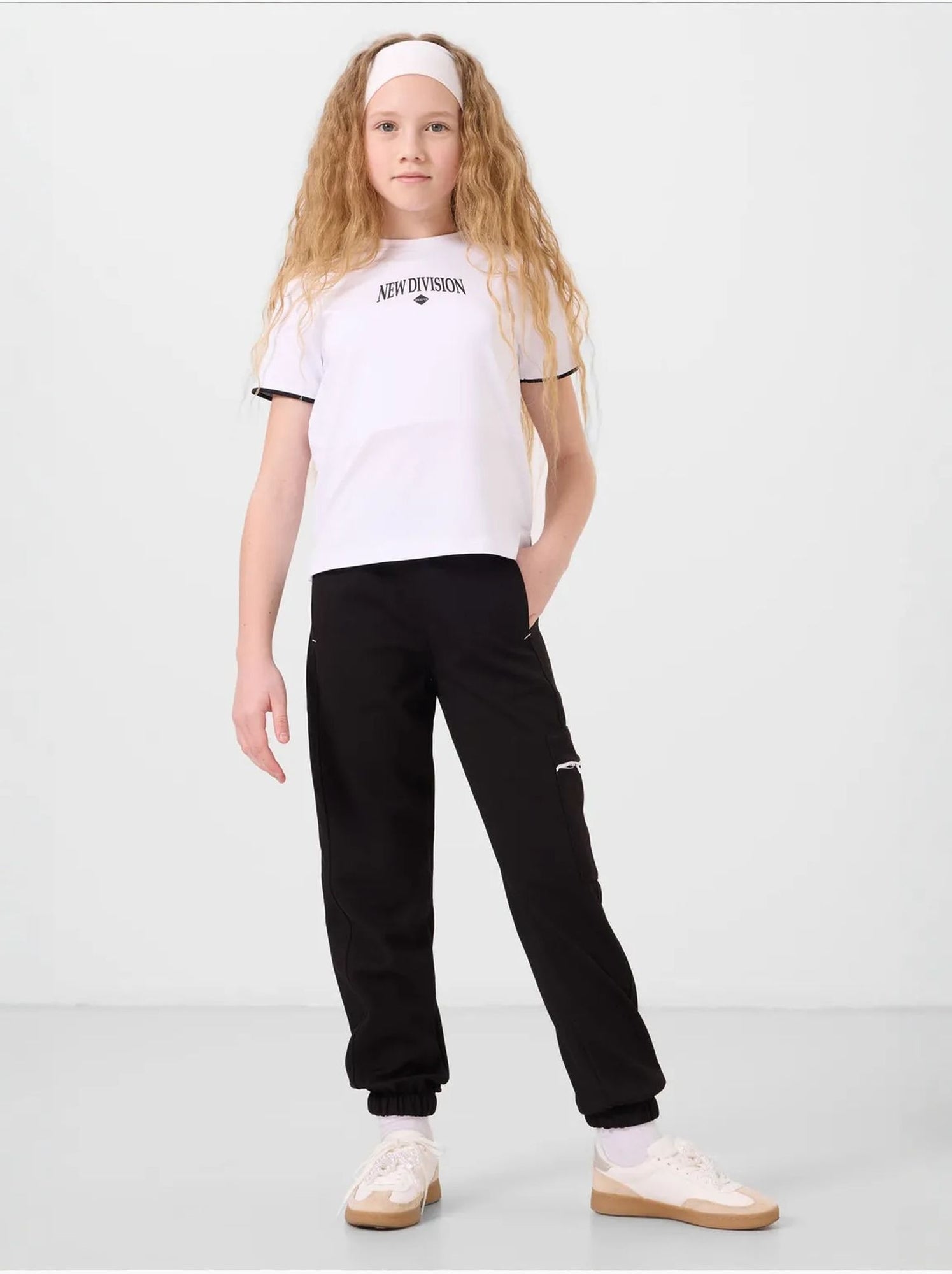 Ensemble de pyjama unisexe en mélange de coton tommy - Noir
