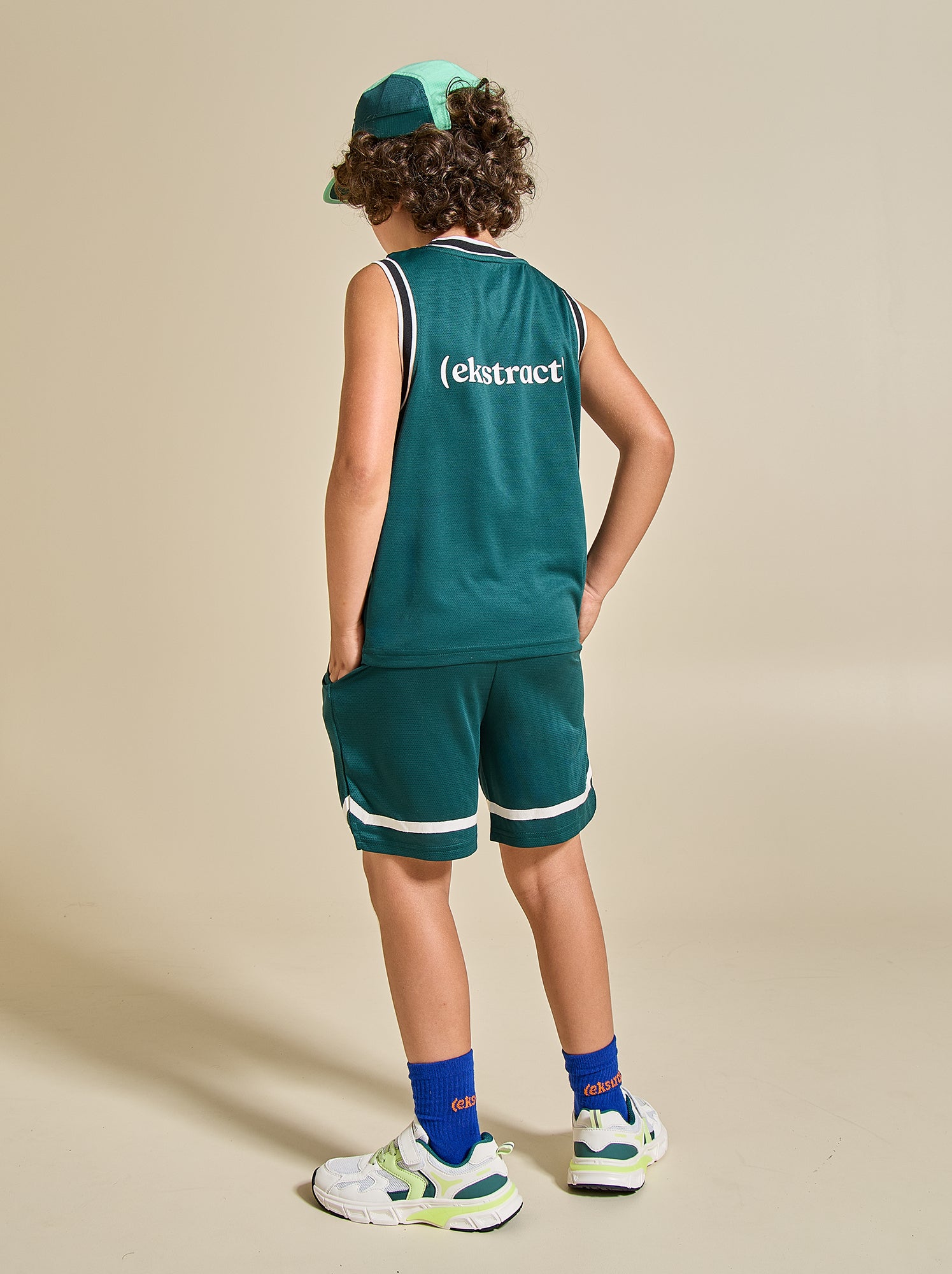 Ensemble de sport débardeur + short - (ekstract) - Vert