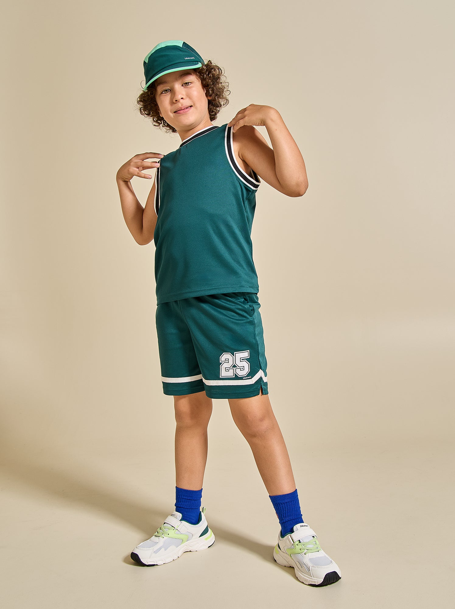 Ensemble de sport débardeur + short - (ekstract) - Vert