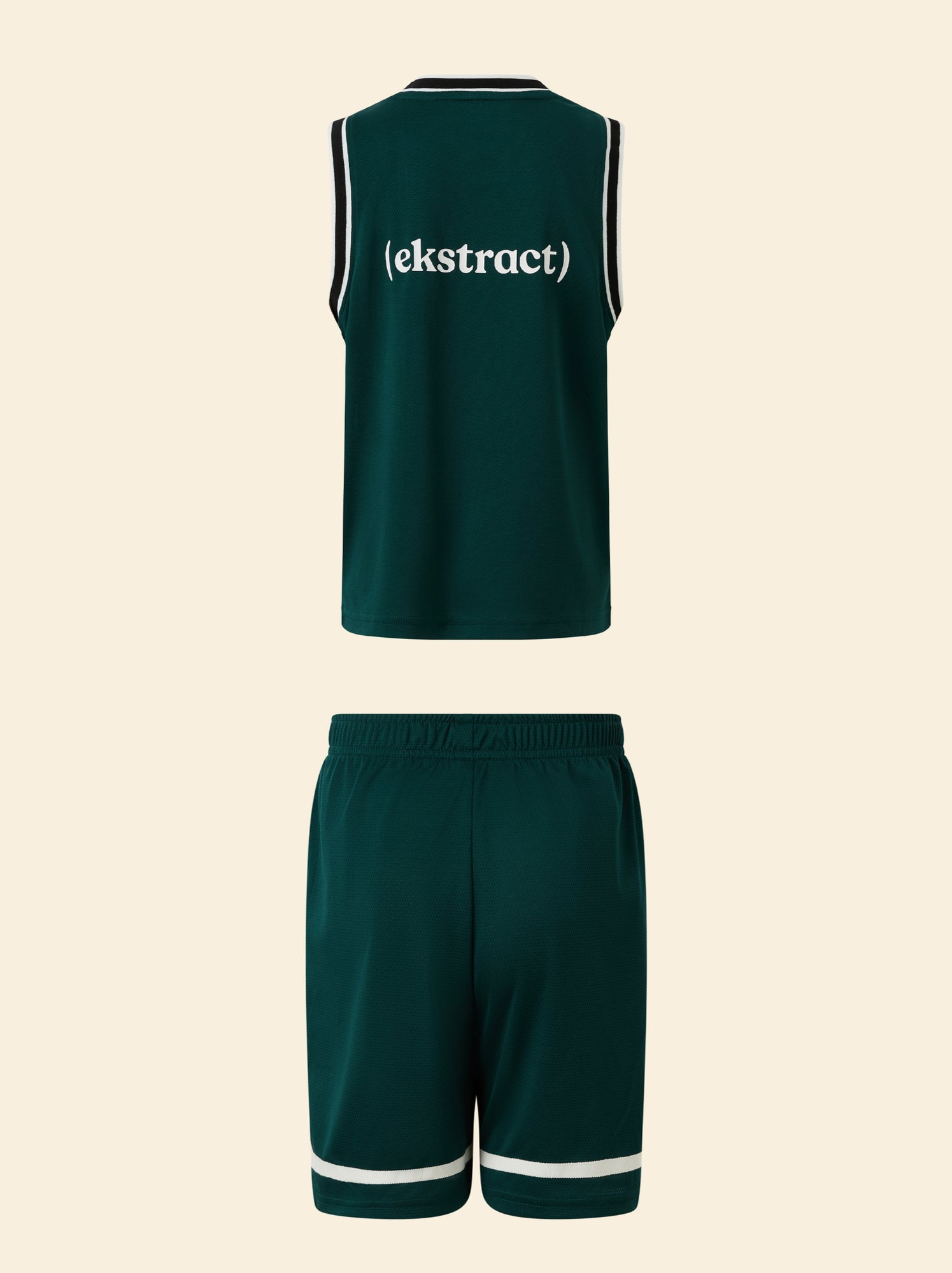 Ensemble de sport débardeur + short - (ekstract) - Vert