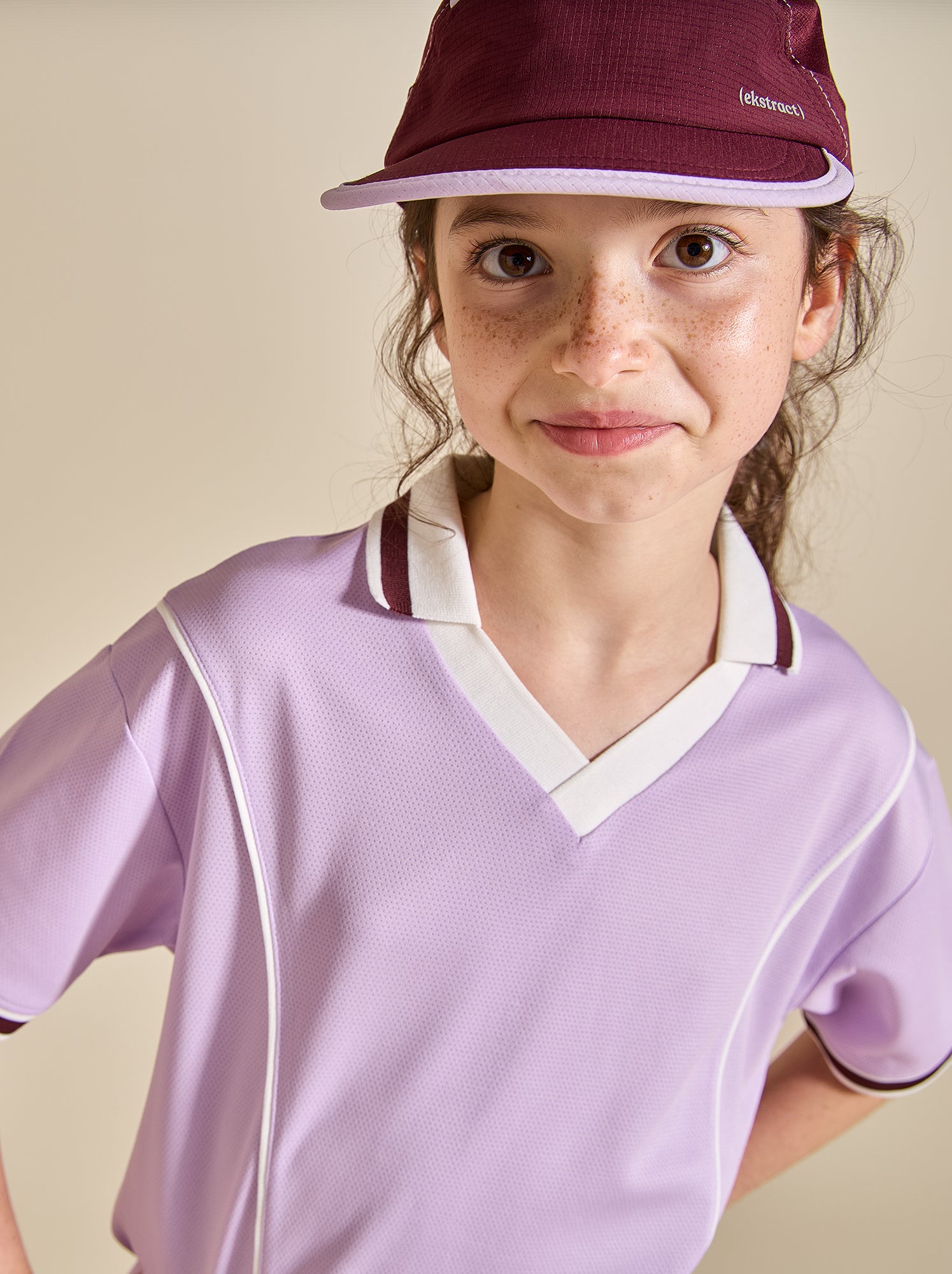 Ensemble de sport tee-shirt + short - (ekstract) - Violet