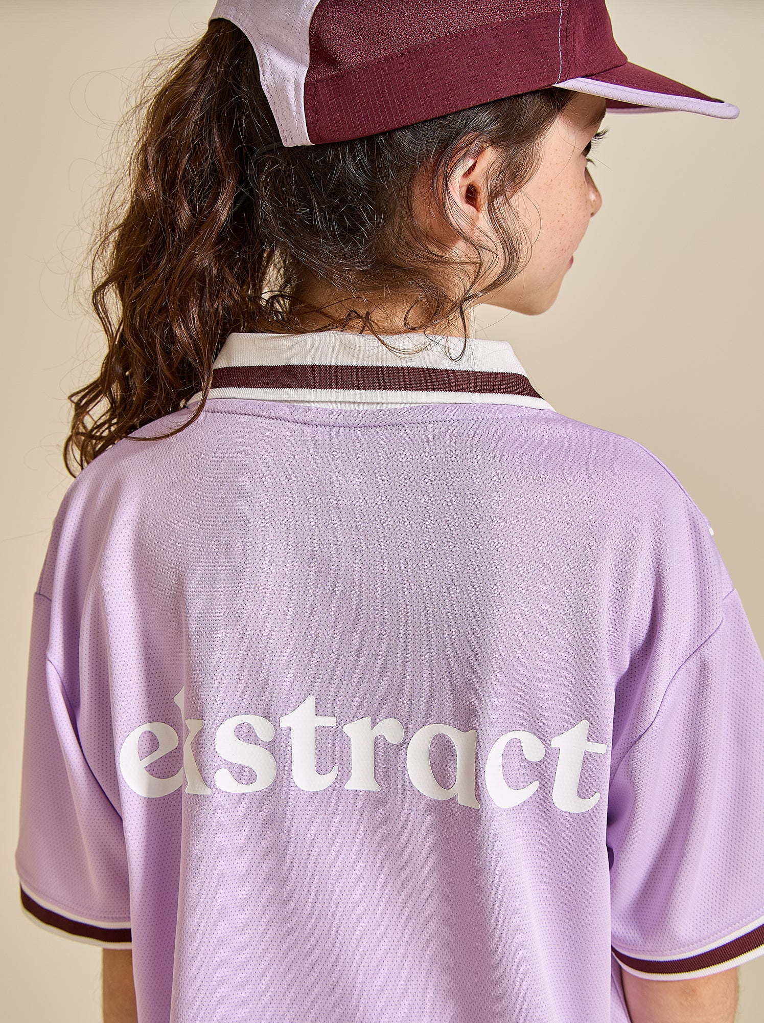 Ensemble de sport tee-shirt + short - (ekstract) - Violet
