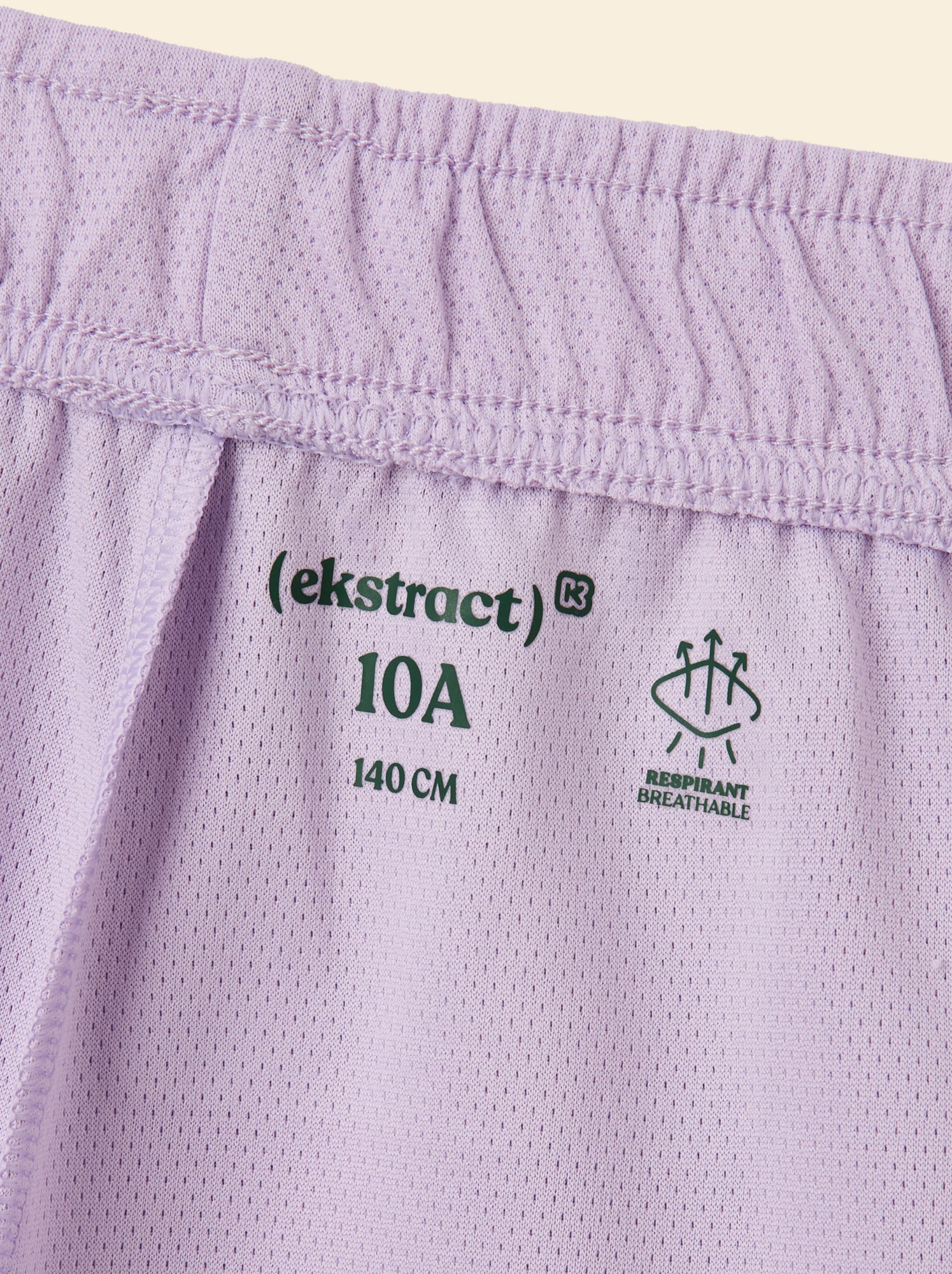 Ensemble de sport tee-shirt + short - (ekstract) - Violet