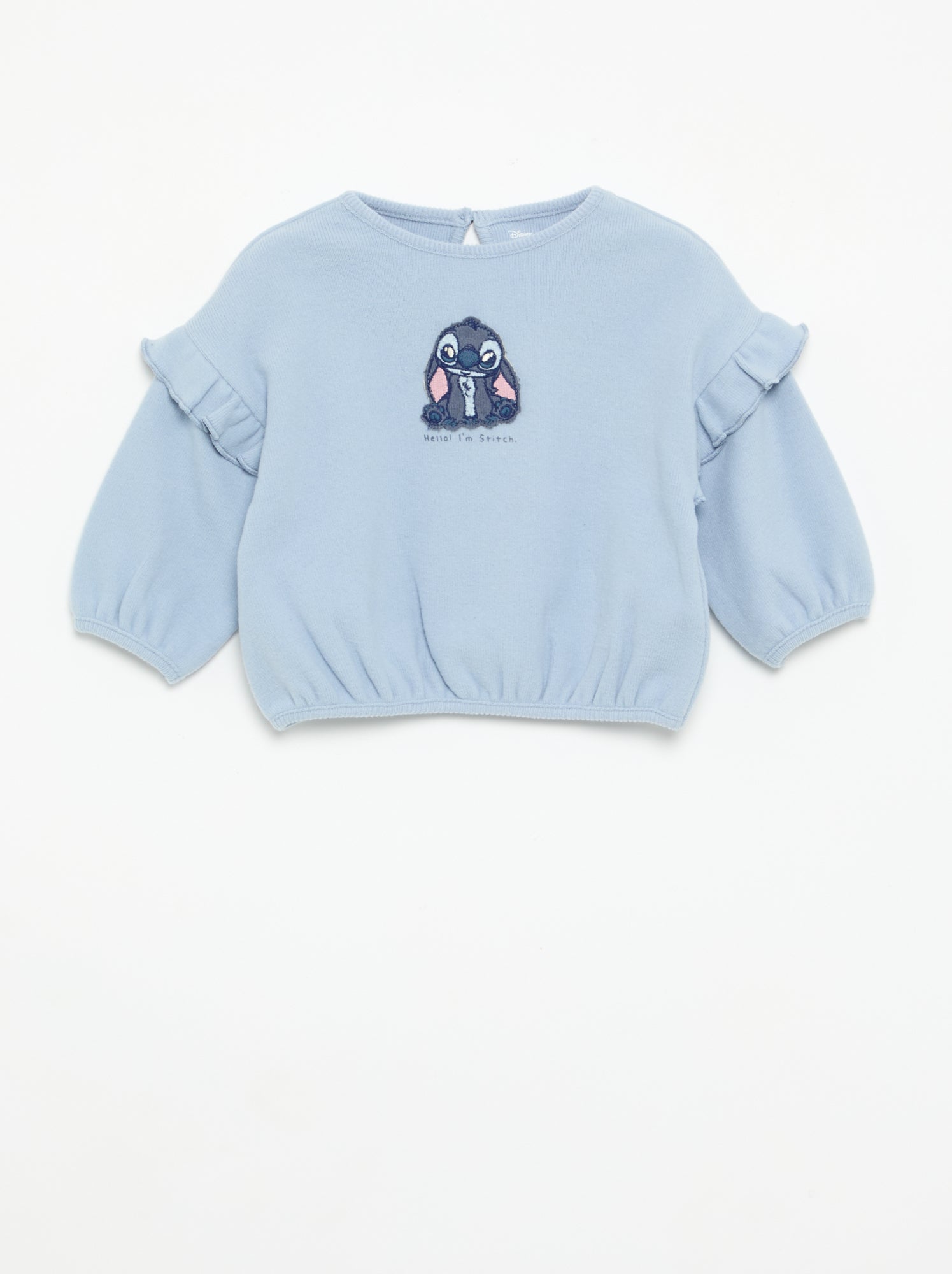 Ensemble 'Disney' 2 pièces - Sweat à volants + legging - Bleu